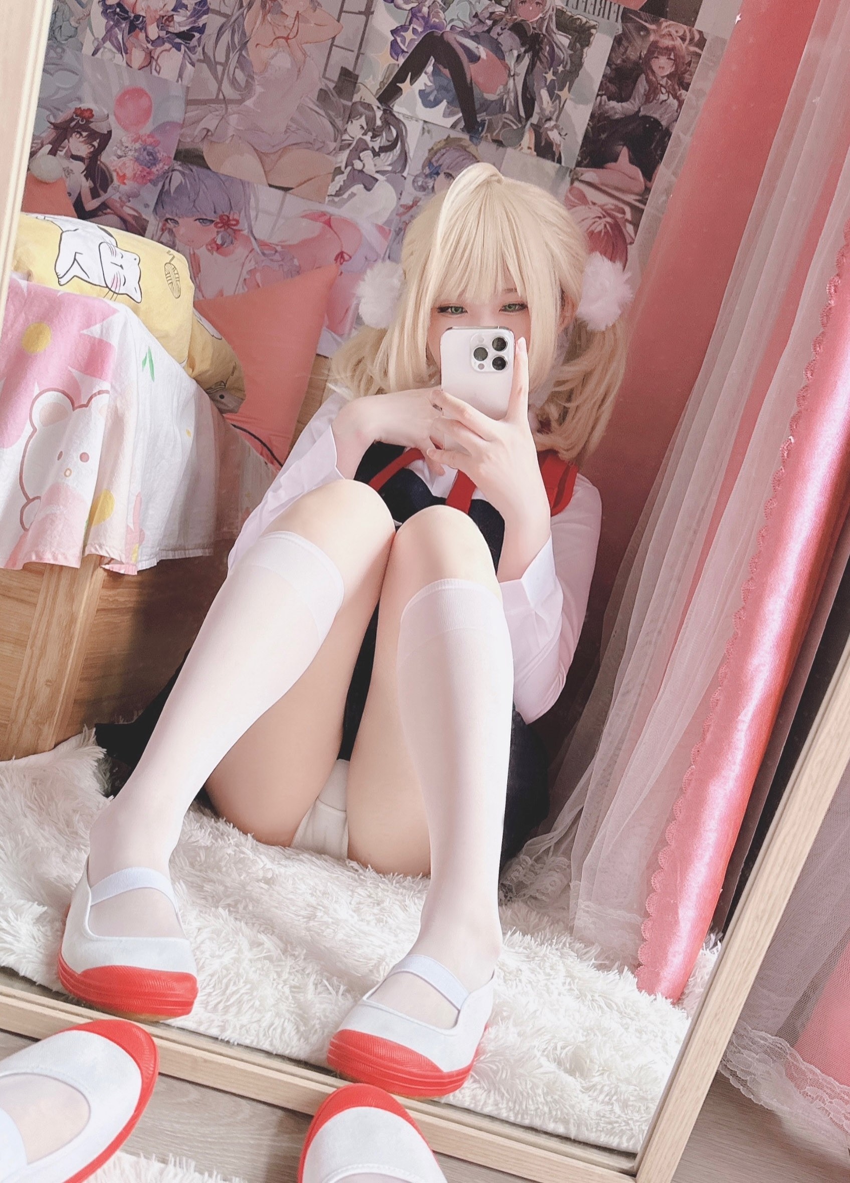 習呆呆 時雨雨衣 成人コスプレ