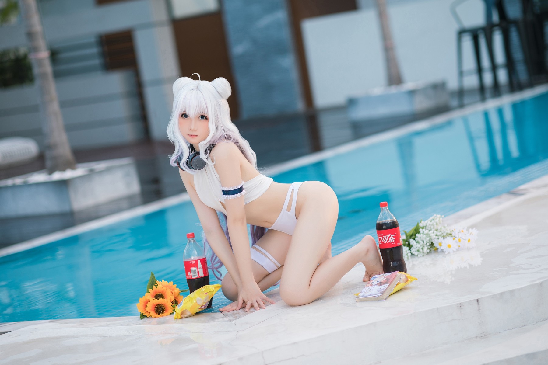 Cosplay Mùn Mùn Tản Áo tắm ác độc Vicious Swimsuit