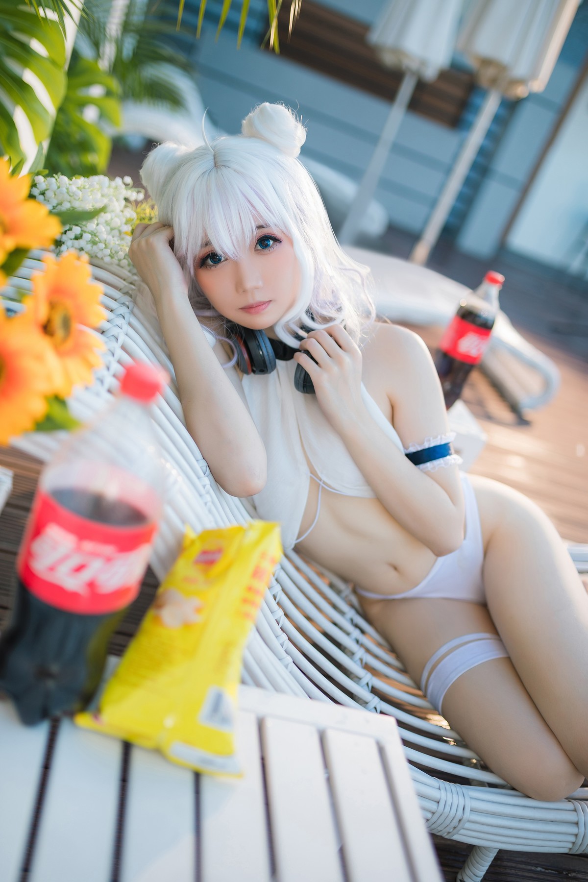 Cosplay Mùn Mùn Tản Áo tắm ác độc Vicious Swimsuit