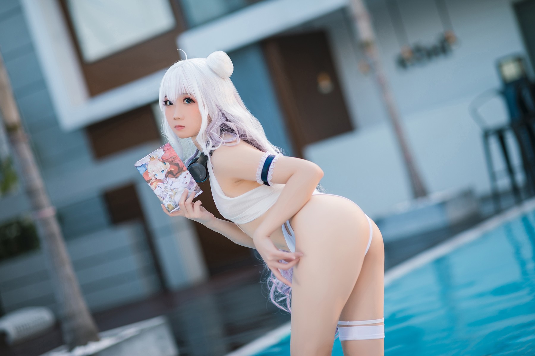 Cosplay Mùn Mùn Tản Áo tắm ác độc Vicious Swimsuit