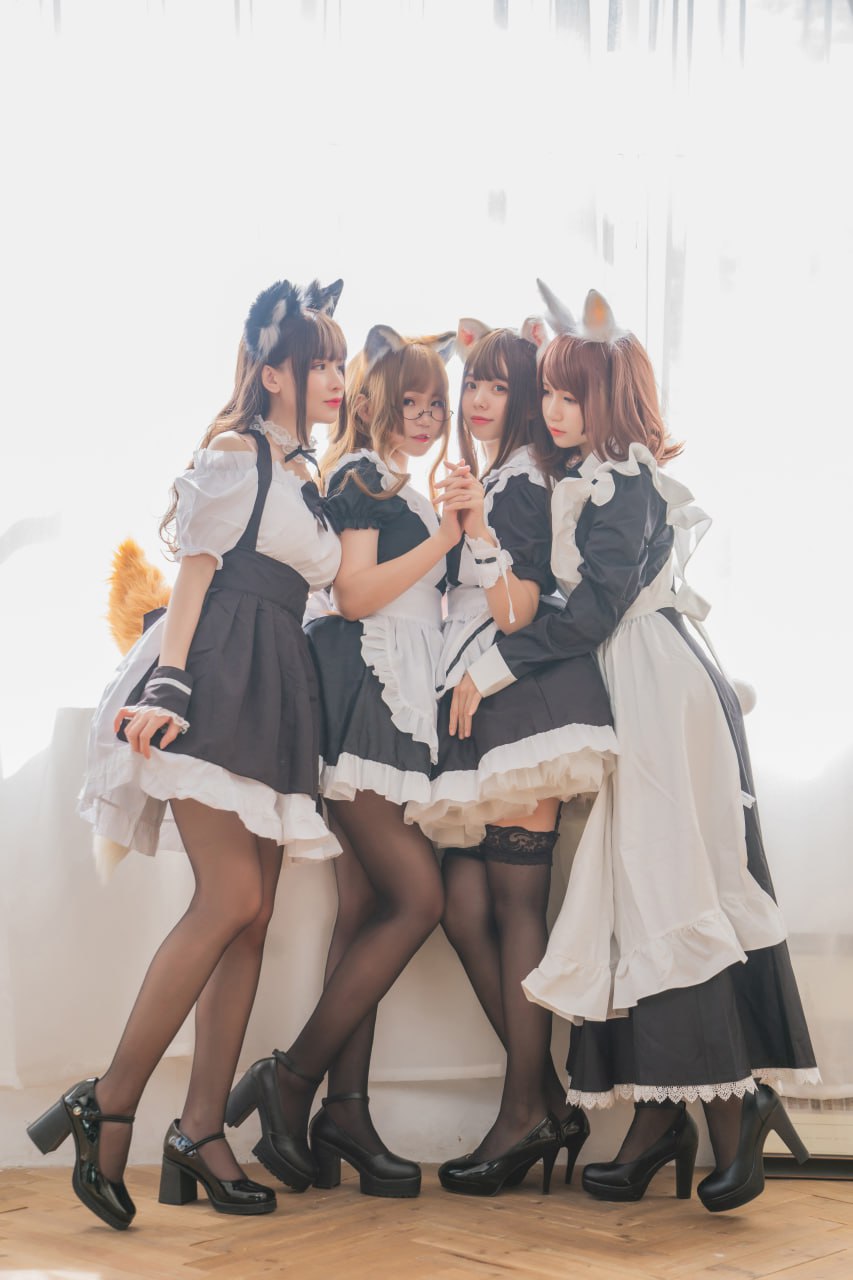 Yoko Takatsuka - Ono no Imoko W - Shirogane Saki - Mae Yu rr - Bốn Người Bạn Gái 176P