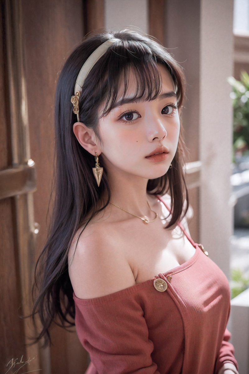 AI Generated ~ AI OFUG- She Became a er (Yoru) (Aofuji, Spy x Family)