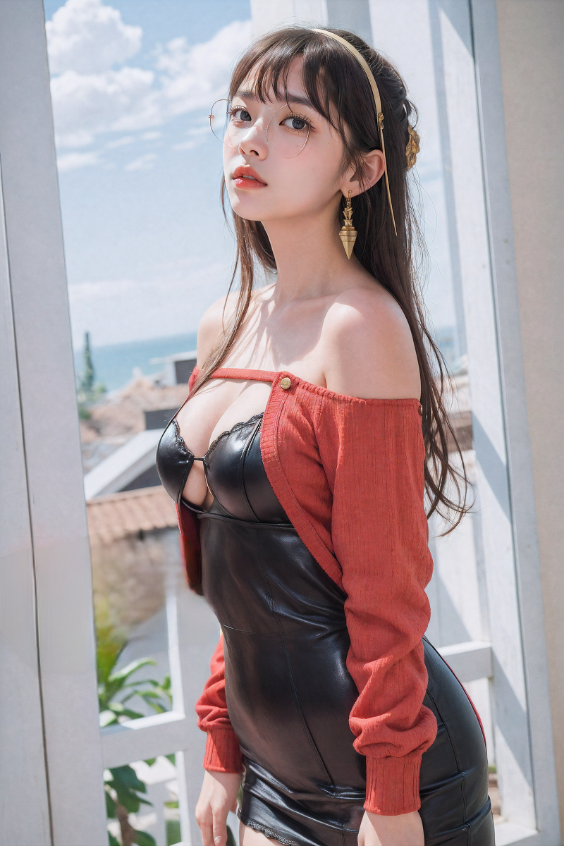 AI Generated ~ AI OFUG- She Became a er (Yoru) (Aofuji, Spy x Family)