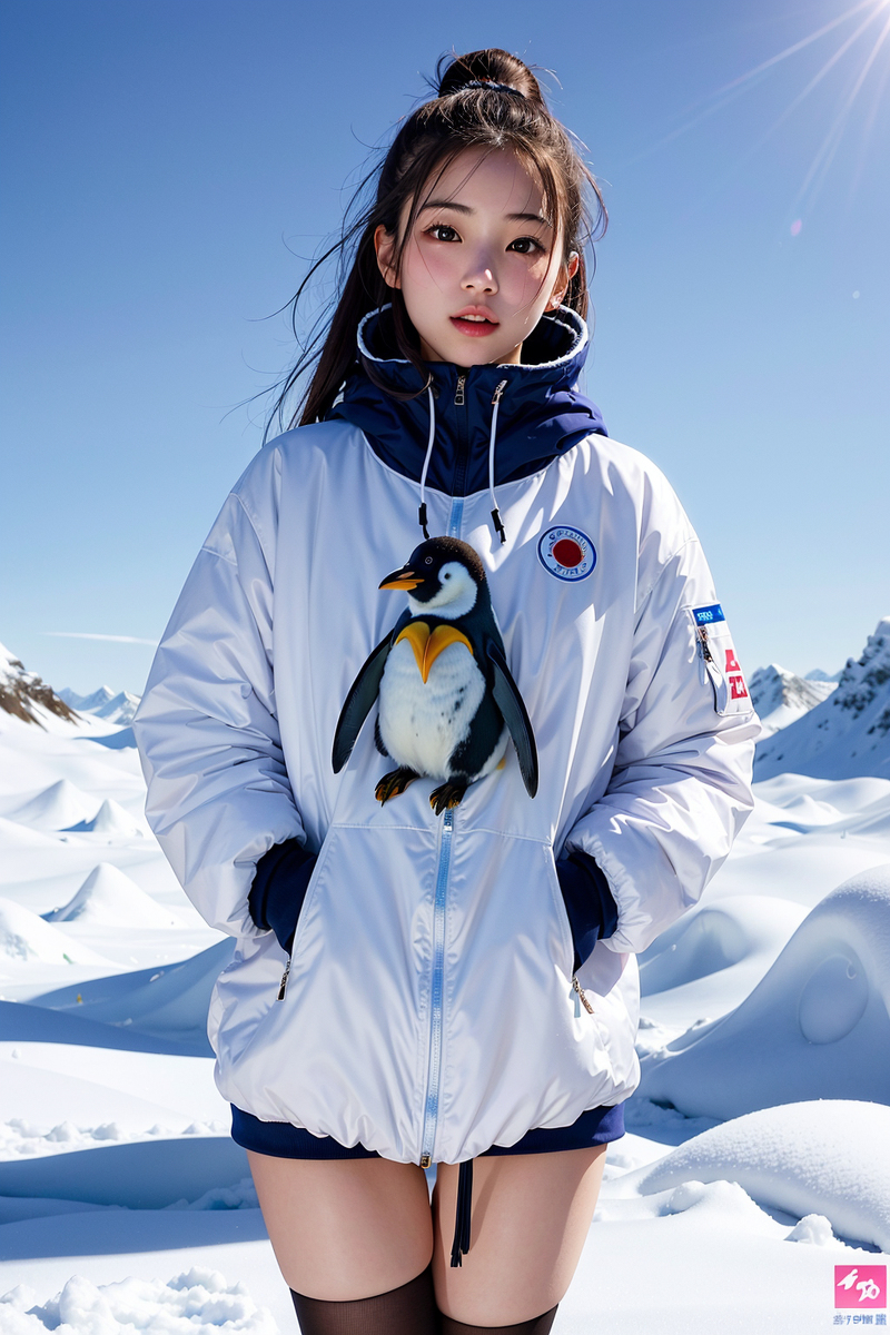 AI Generated ~NATSUNE_AI- The Girl from Antarctica