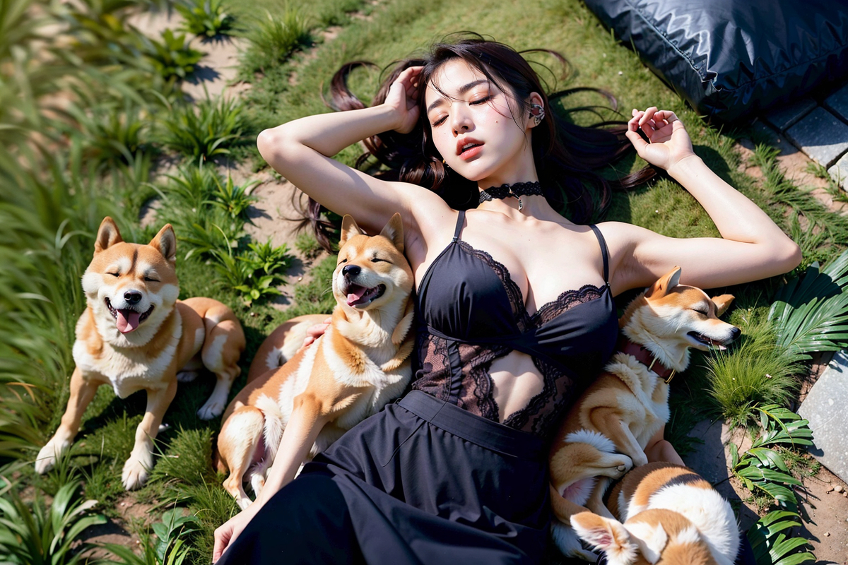 AI Generated ~NATSUNE_AI- Leisurely Days with a Dog (Leisurely Days with a Dog)