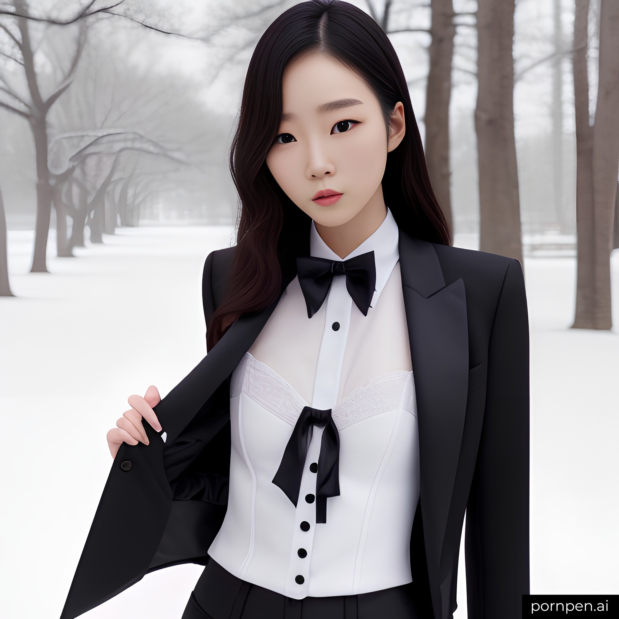 Korean girl - AI generated
