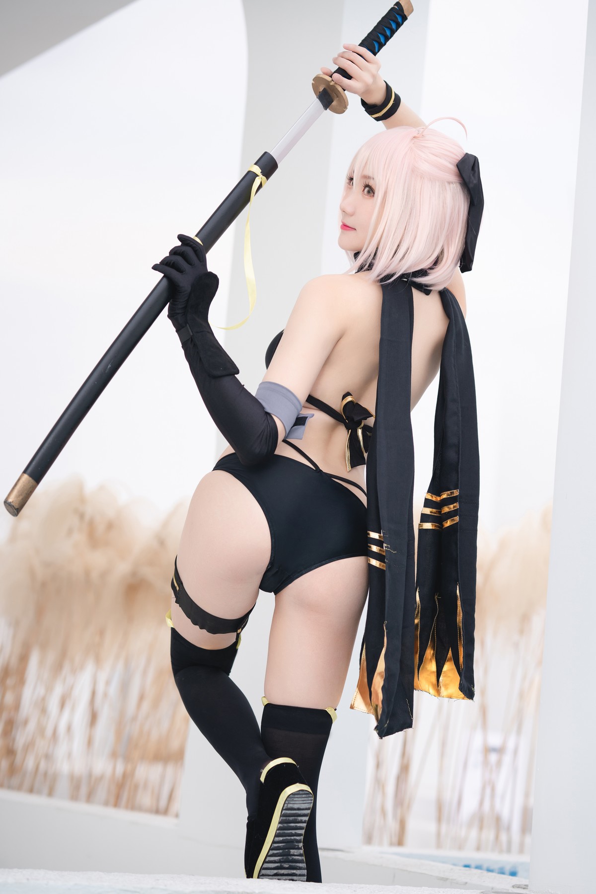 Cosplay 瓜希酱 总司 水着