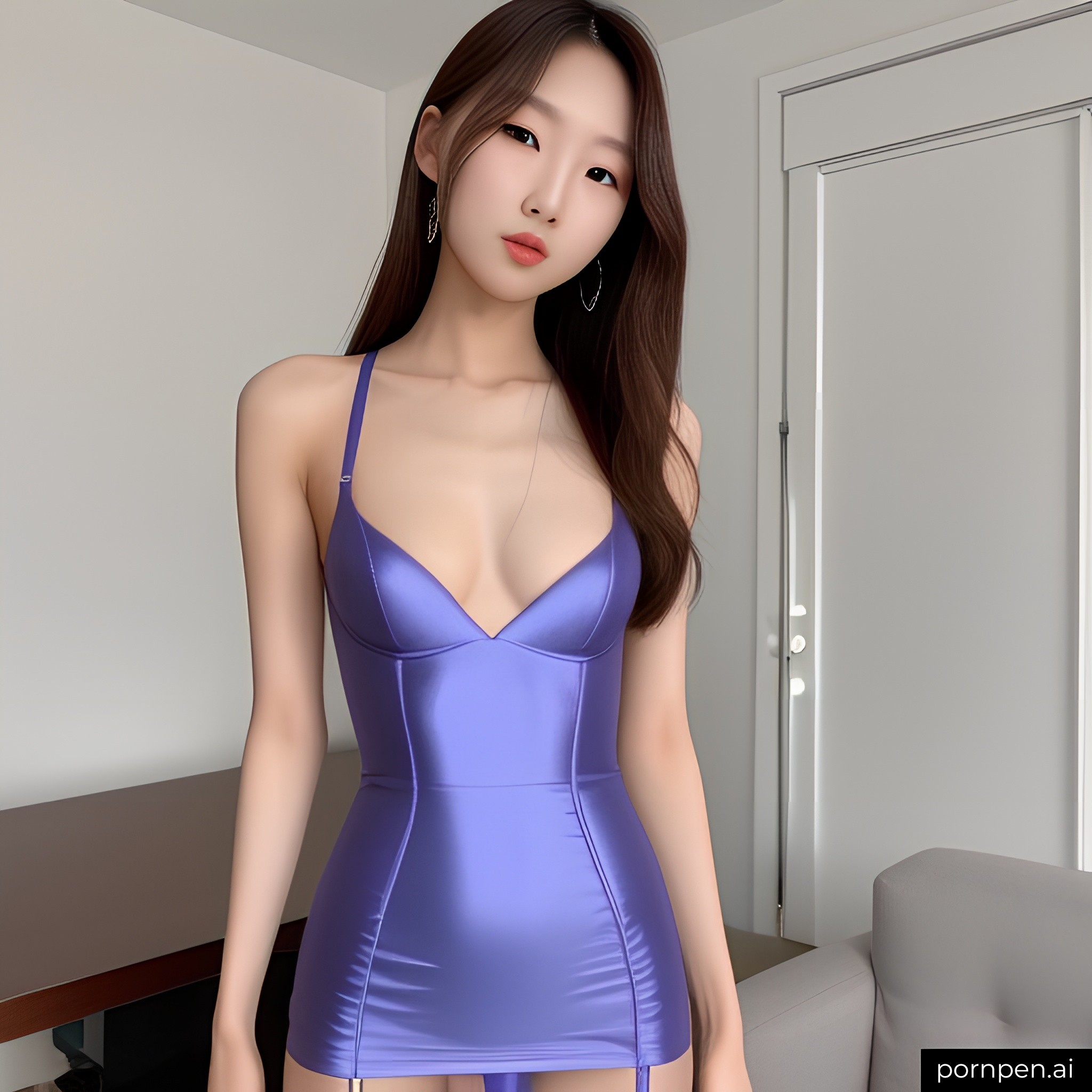 Korean sisters - AI generated