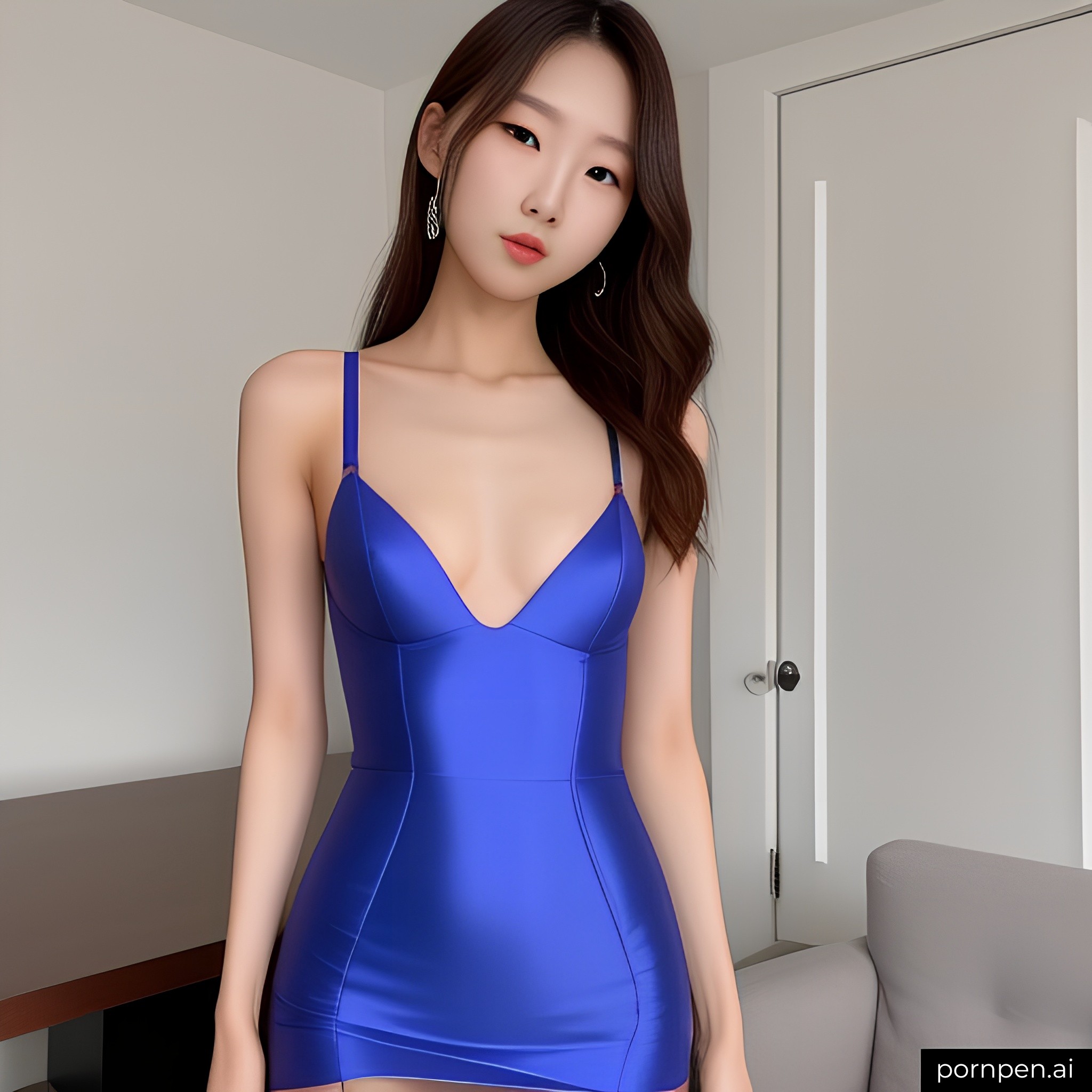 Korean sisters - AI generated