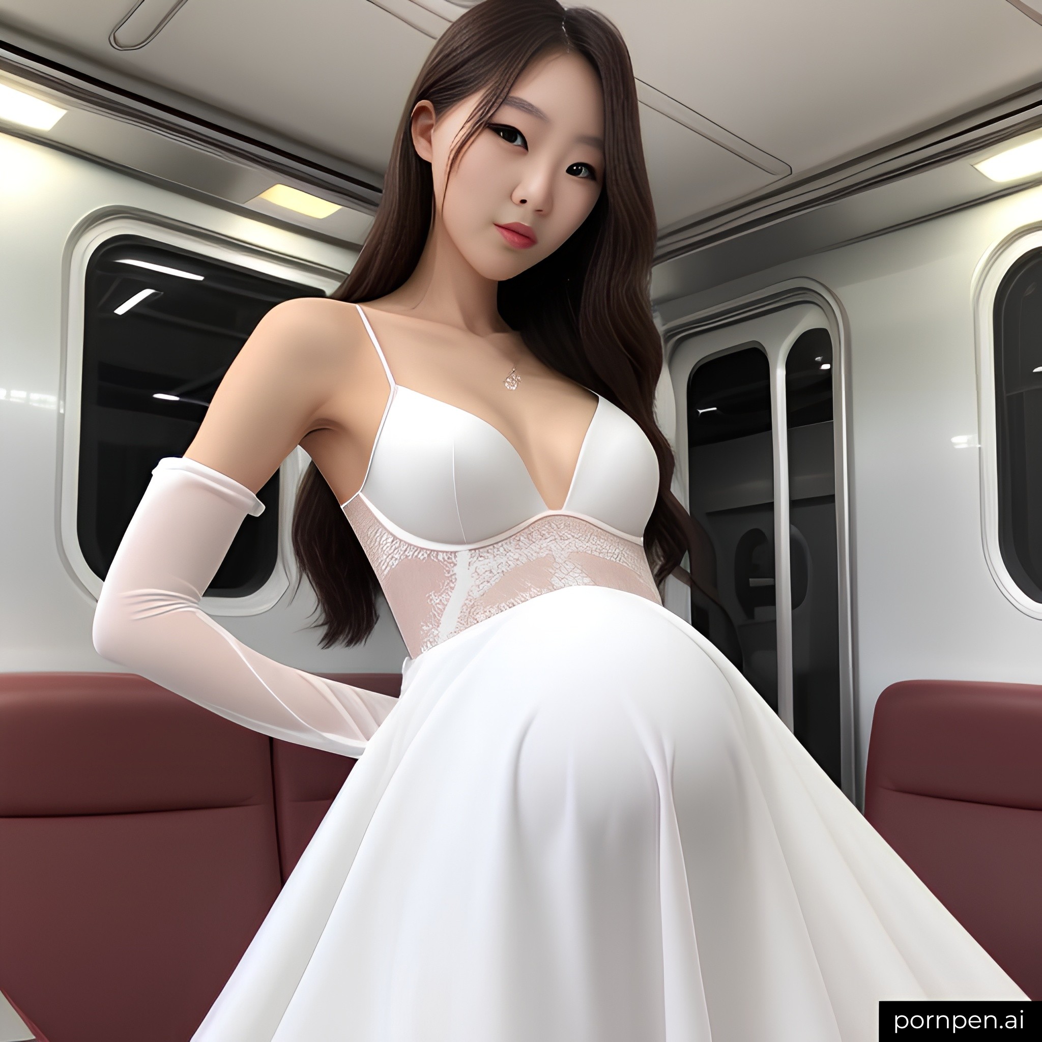 Korean sisters - AI generated