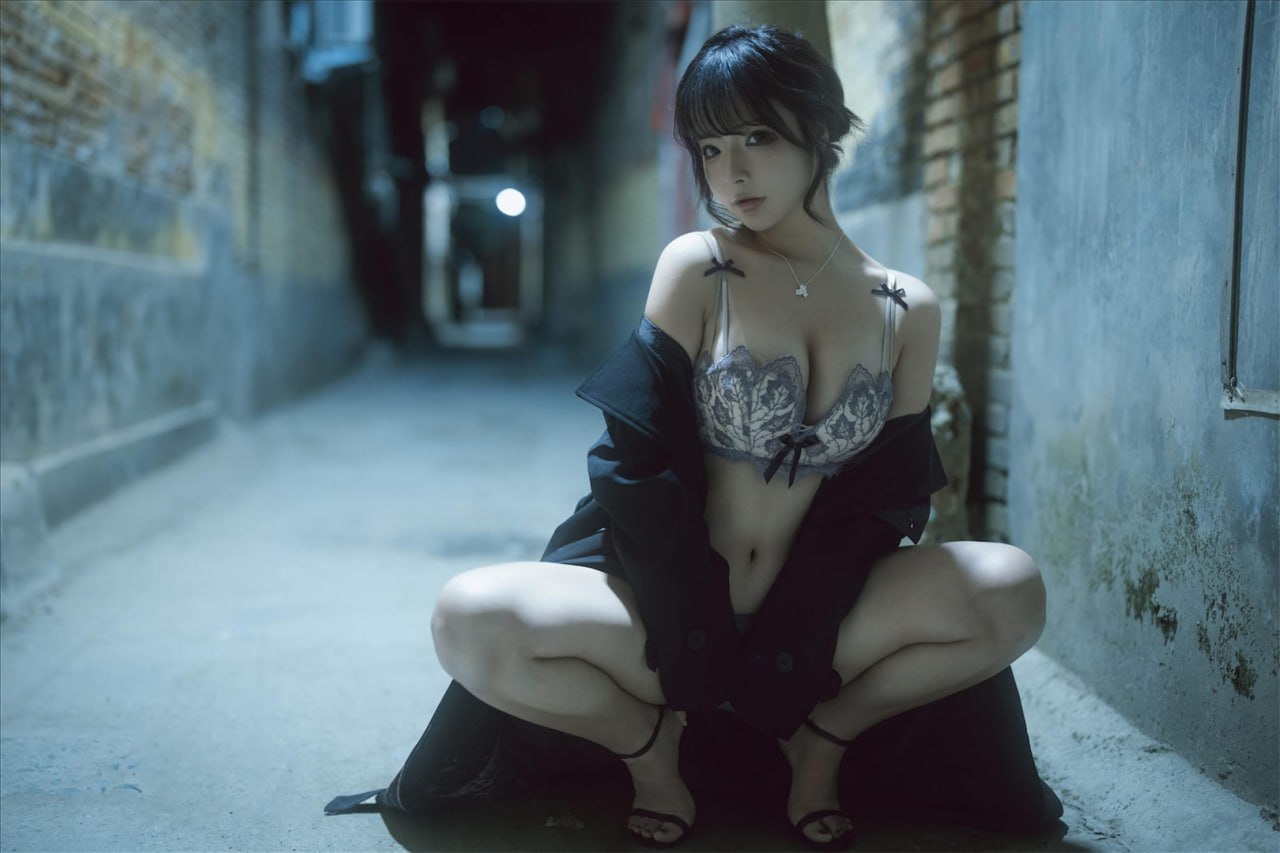yuuhui玉汇 - 暗巷 129P