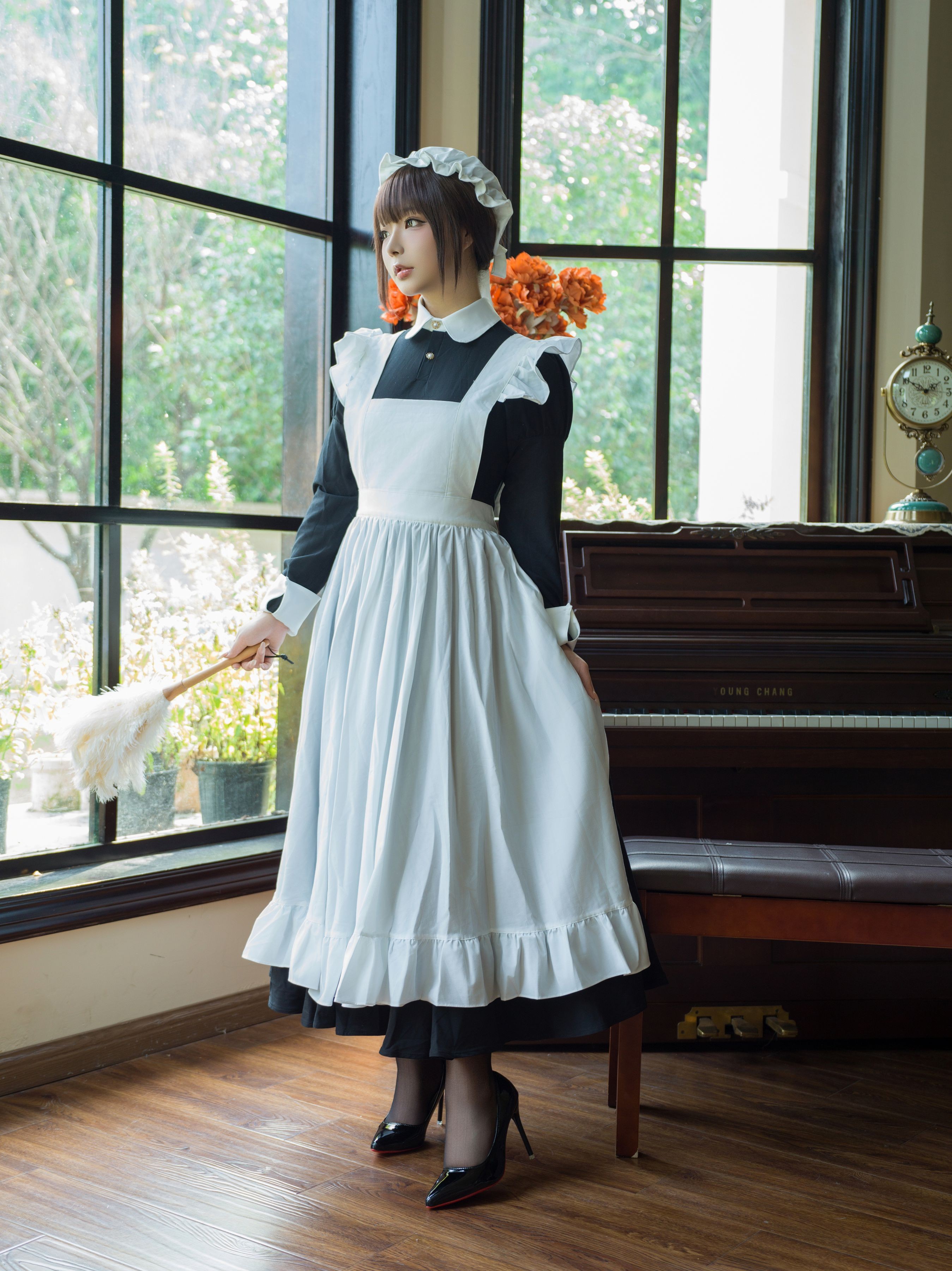 Bo anh cosplay Yuuhui Maid Game 147P1V