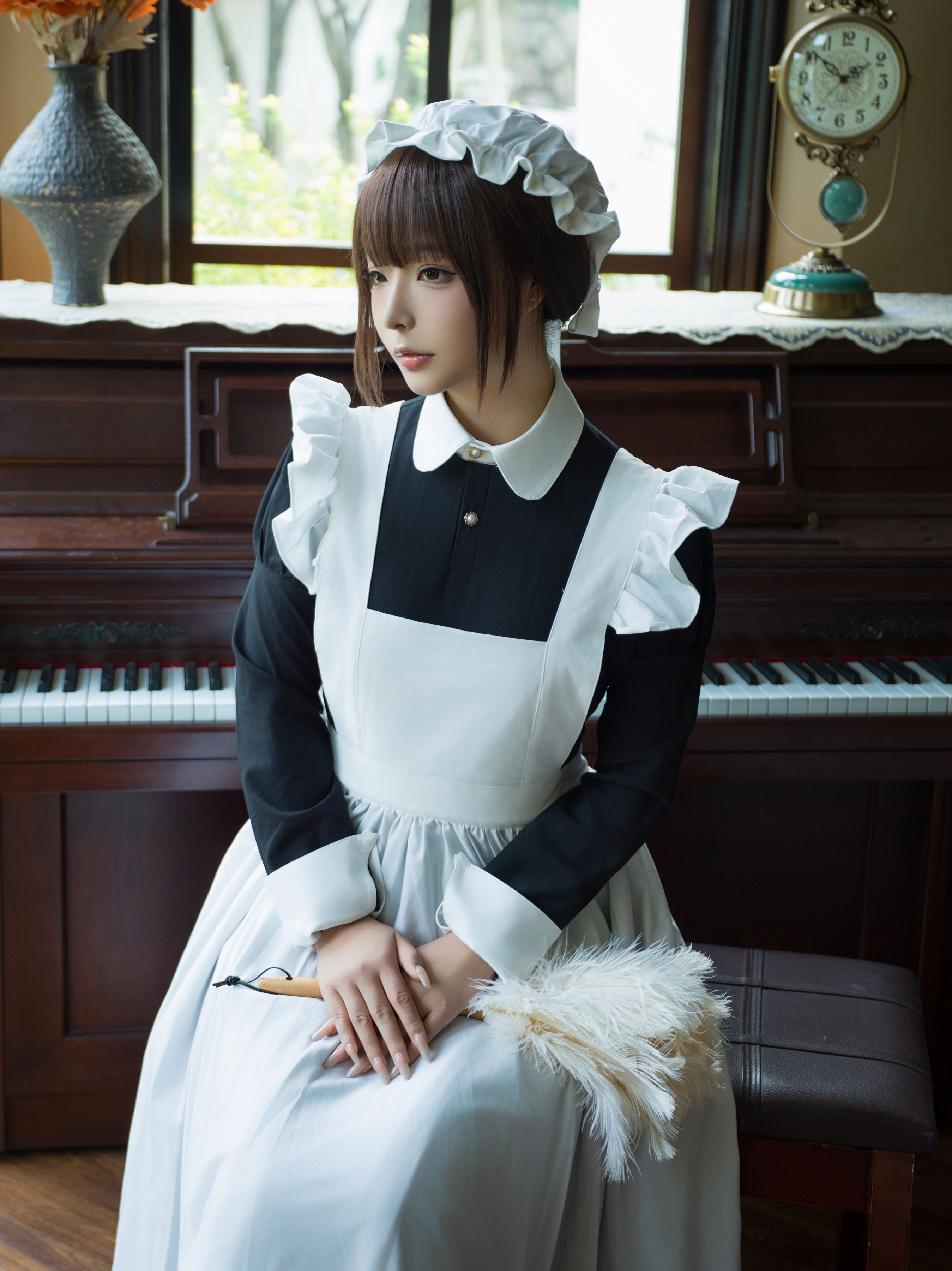 Bo anh cosplay Yuuhui Maid Game 147P1V