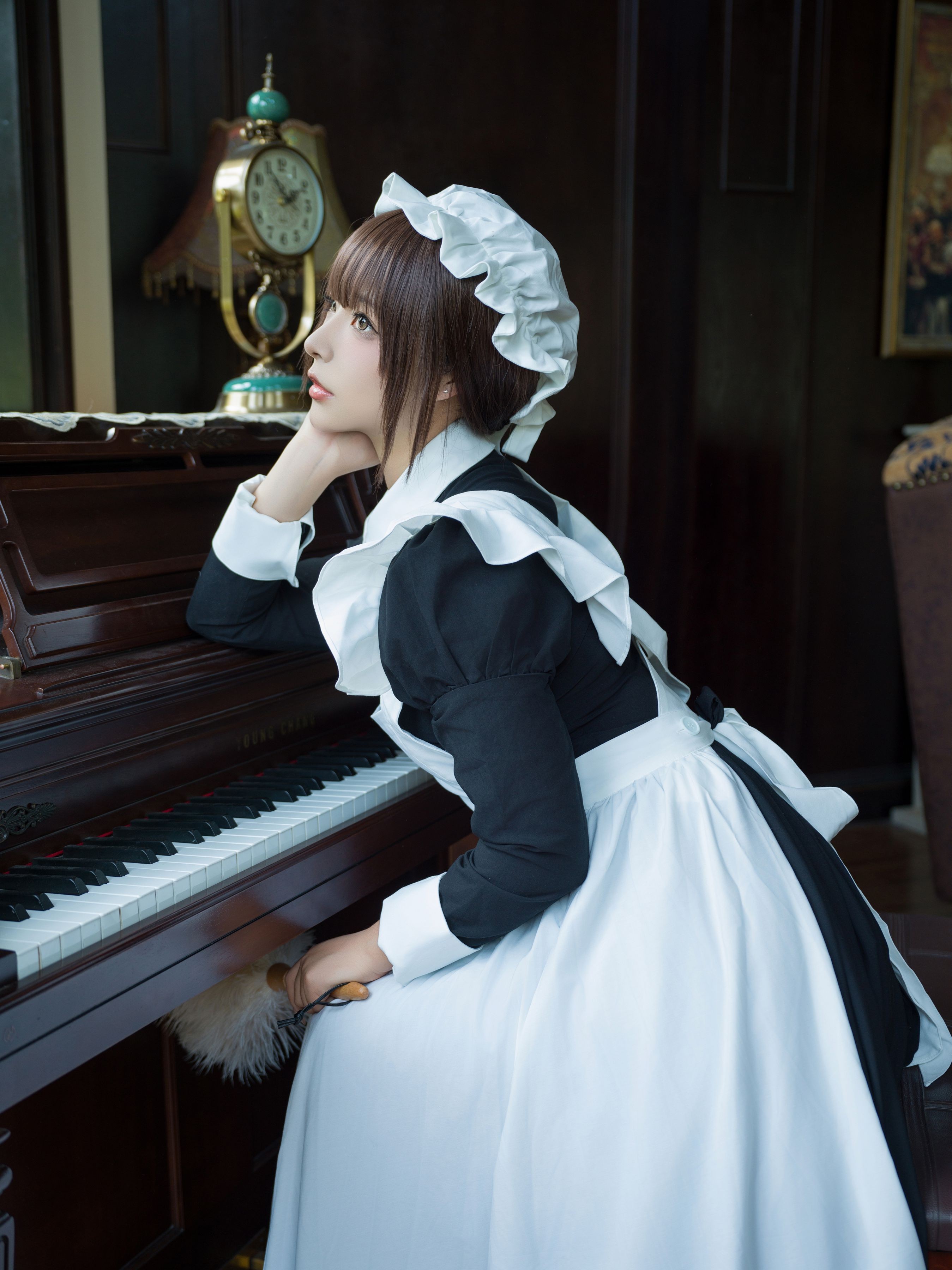 Bo anh cosplay Yuuhui Maid Game 147P1V