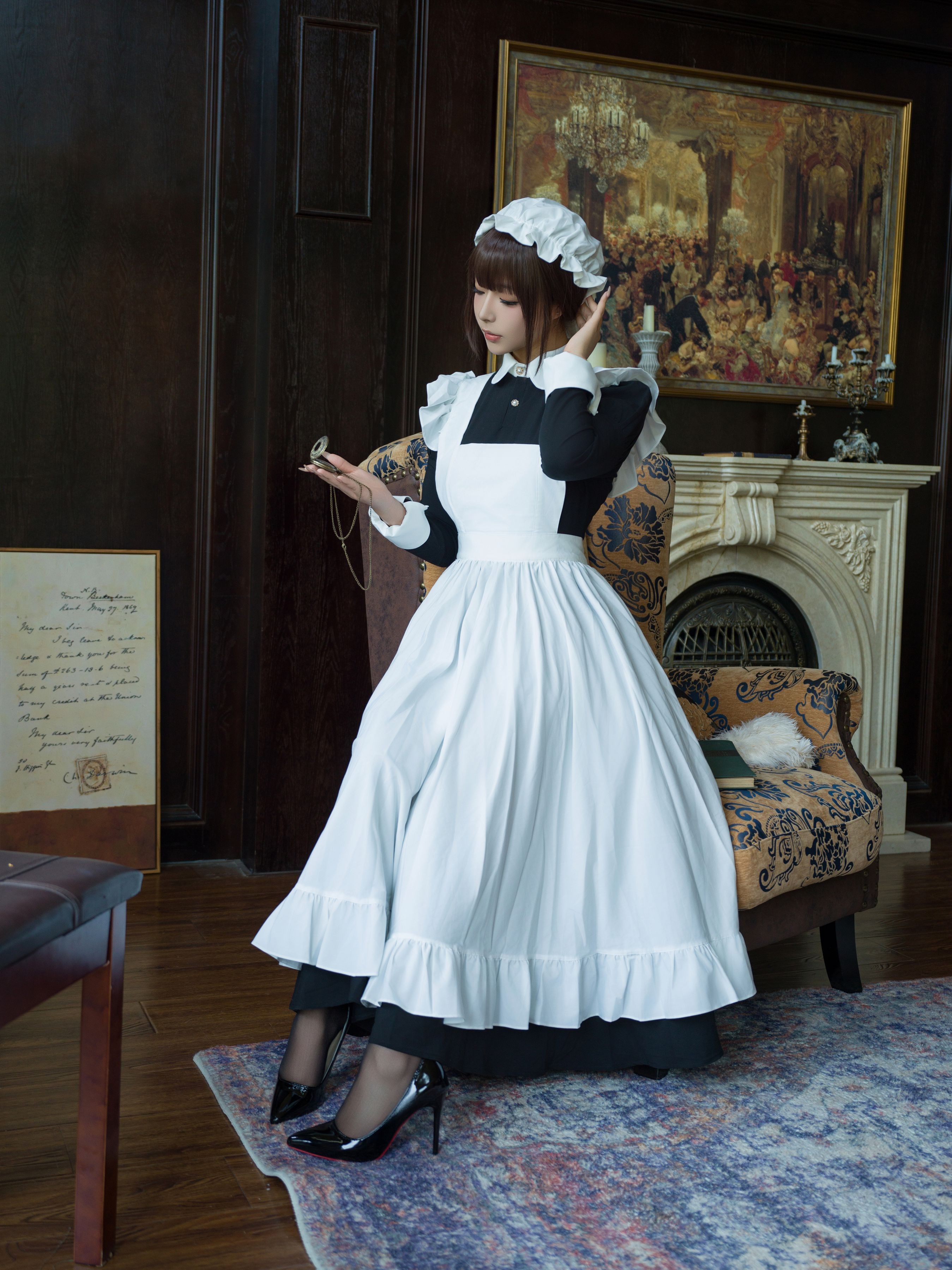 Bo anh cosplay Yuuhui Maid Game 147P1V