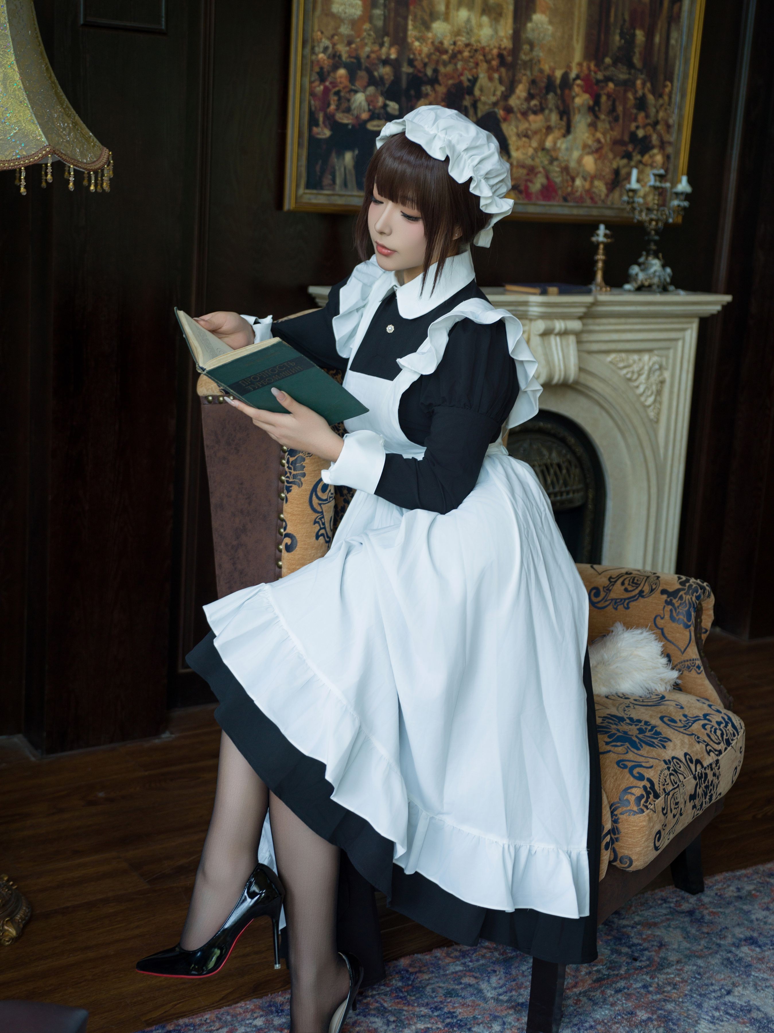Bo anh cosplay Yuuhui Maid Game 147P1V
