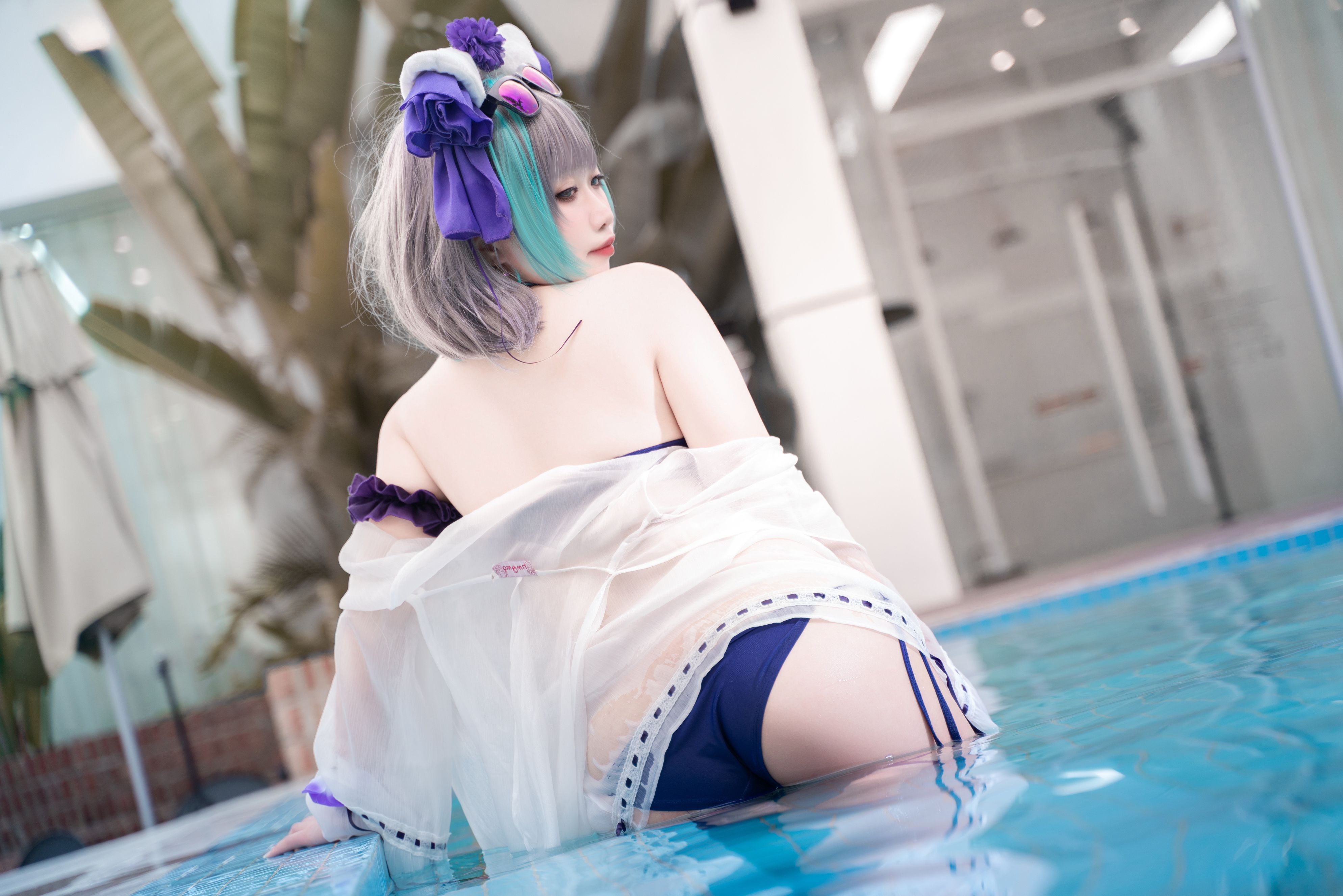 Zhenzi Mitao - Azur Lane Cheshire Bộ đồ bơi 60P1V