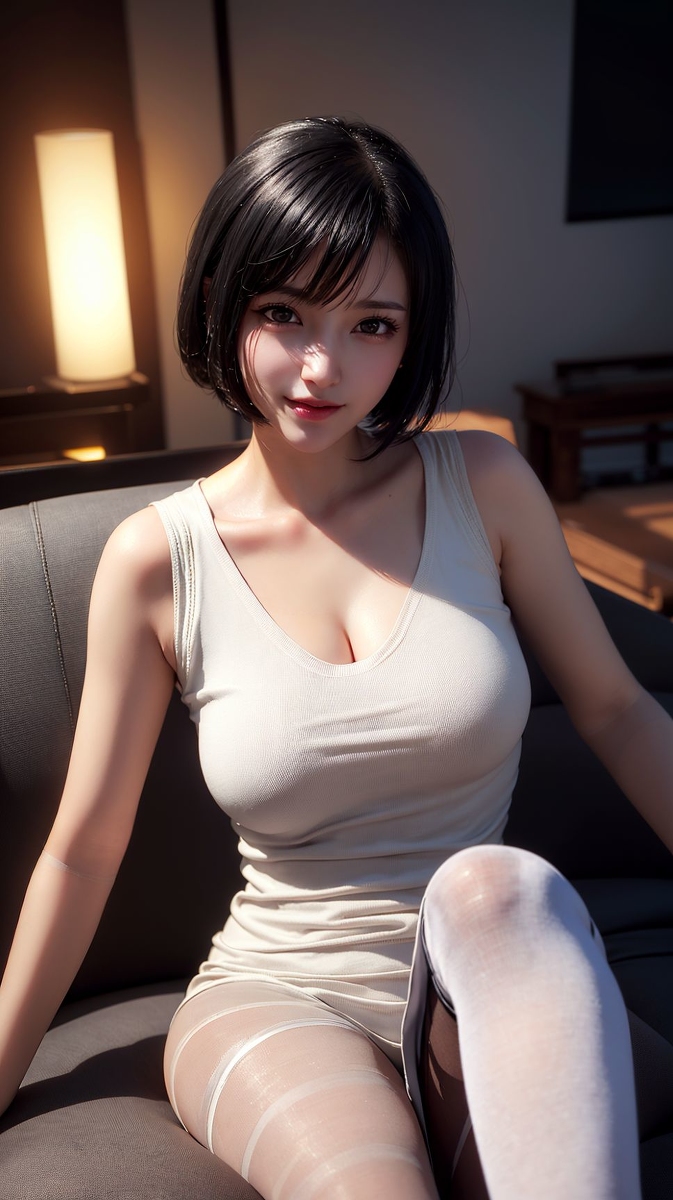 AI 生成~克里斯-短髮女孩