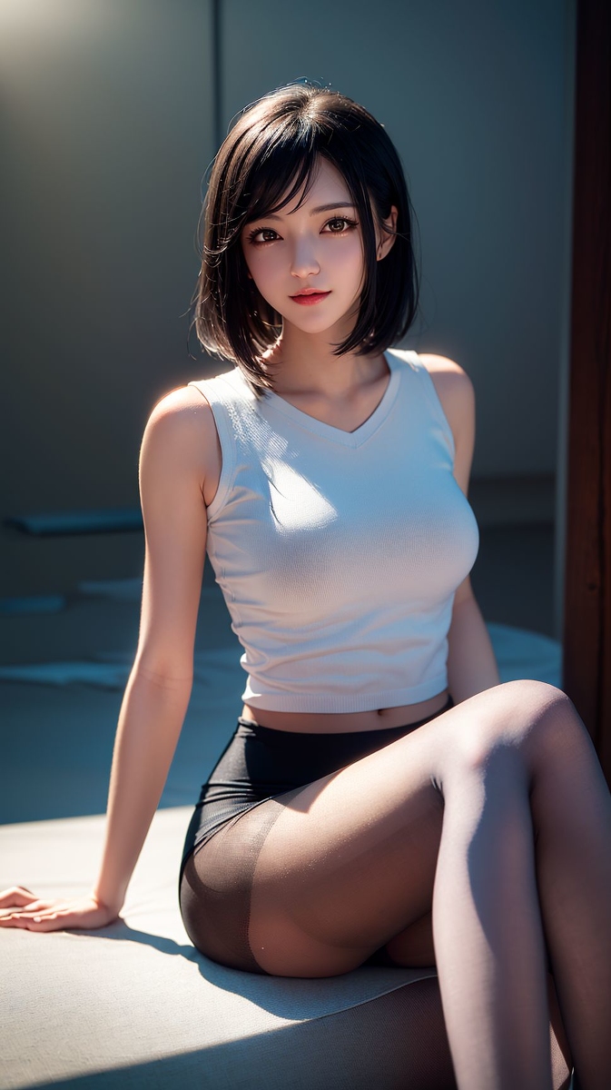 AI 生成~克里斯-短髮女孩
