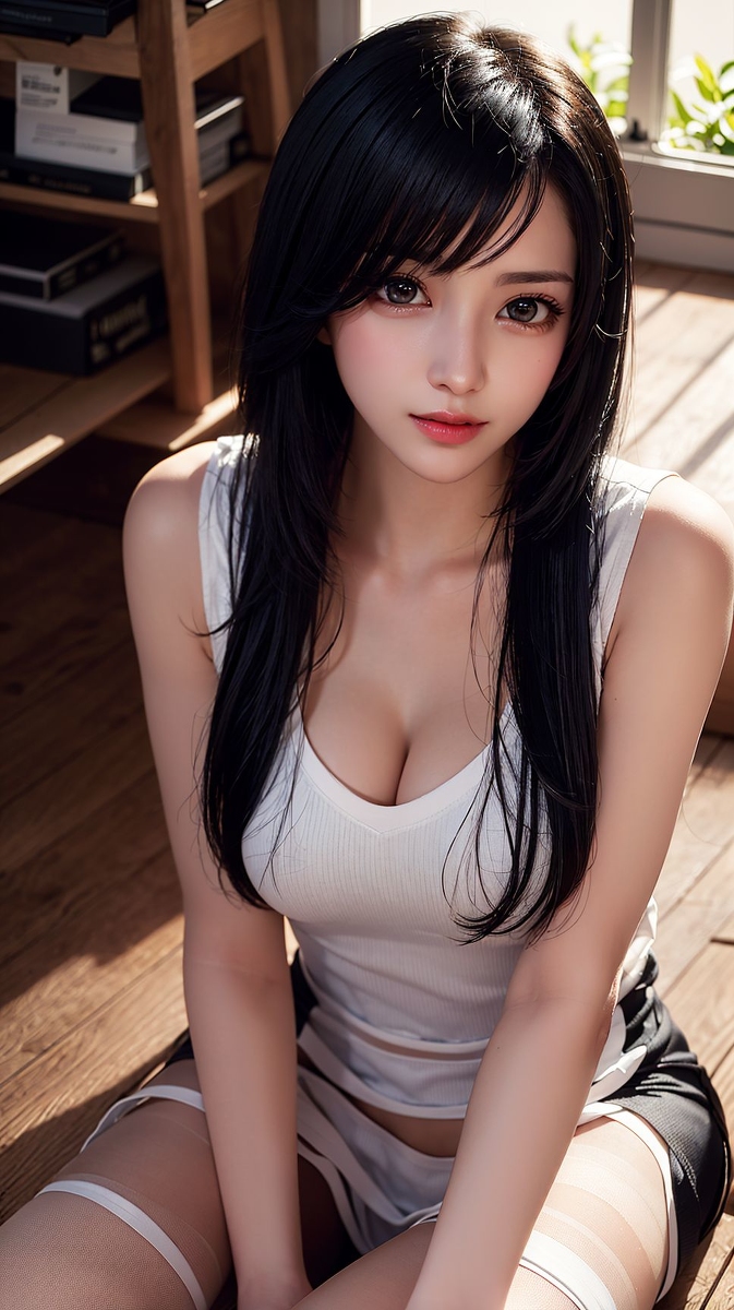 AI 생성 ~ 크리스 - 짧은 머리 소녀들