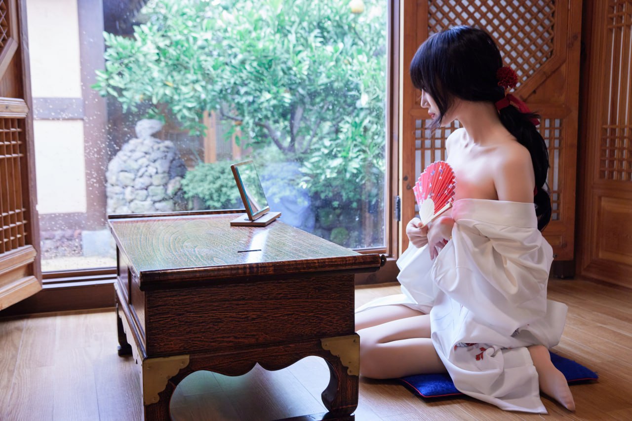 Yueer Yueer - Áo kimono kiểu Nhật của Zai