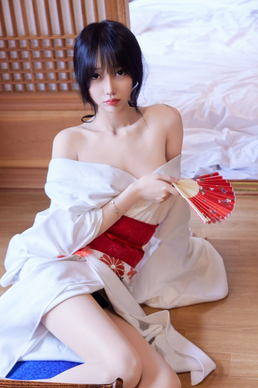 Yueer Yueer - Áo kimono kiểu Nhật của Zai