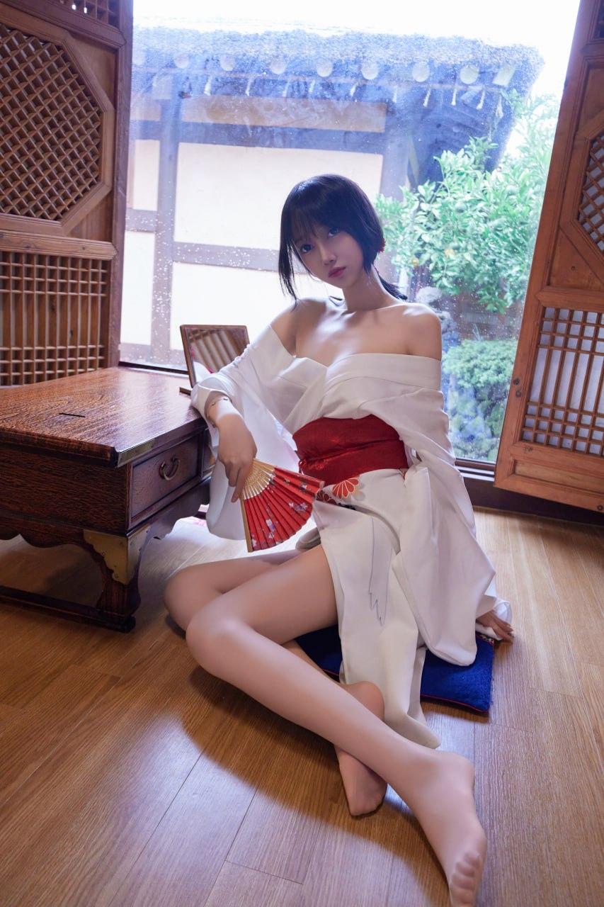 Yueer Yueer - Áo kimono kiểu Nhật của Zai