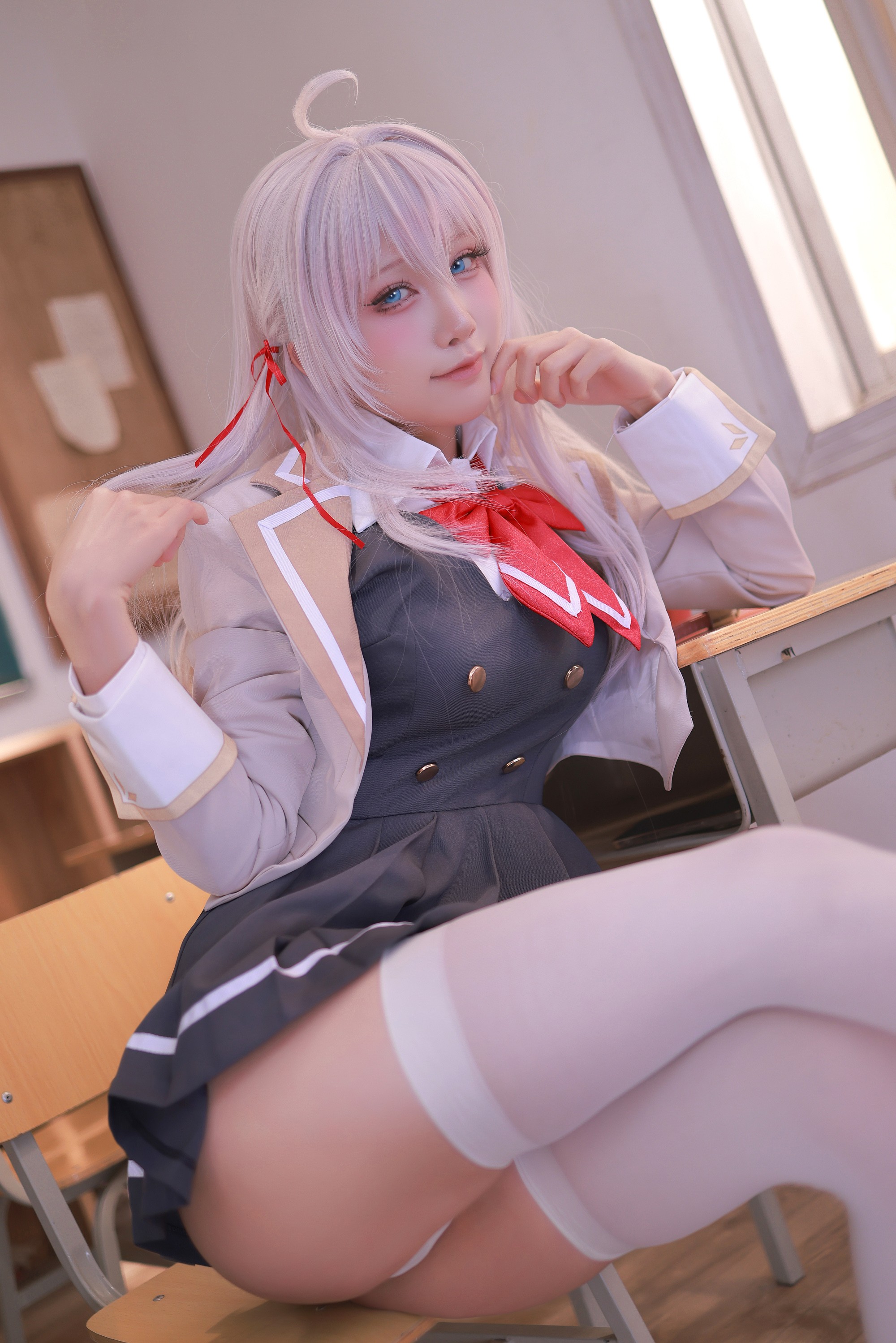 Bo anh cosplay lop hoc Mizumiao Aqua Alya Classmate