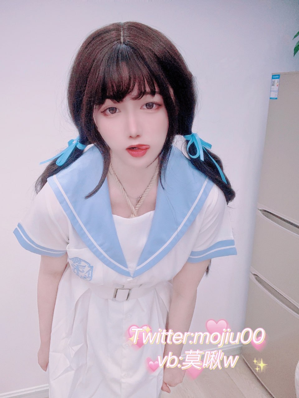 莫啾 - 蓝色JK束缚