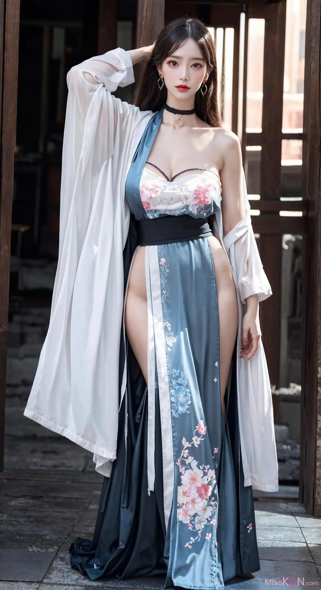 [AI Generated] 拟实画风 Vol.186: 古风气质旗袍 (104 photos)