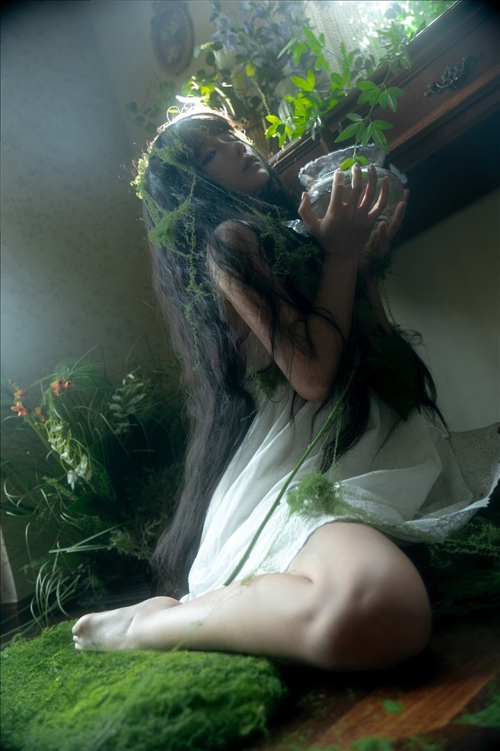 蠢沫沫 - 白吊带 36P