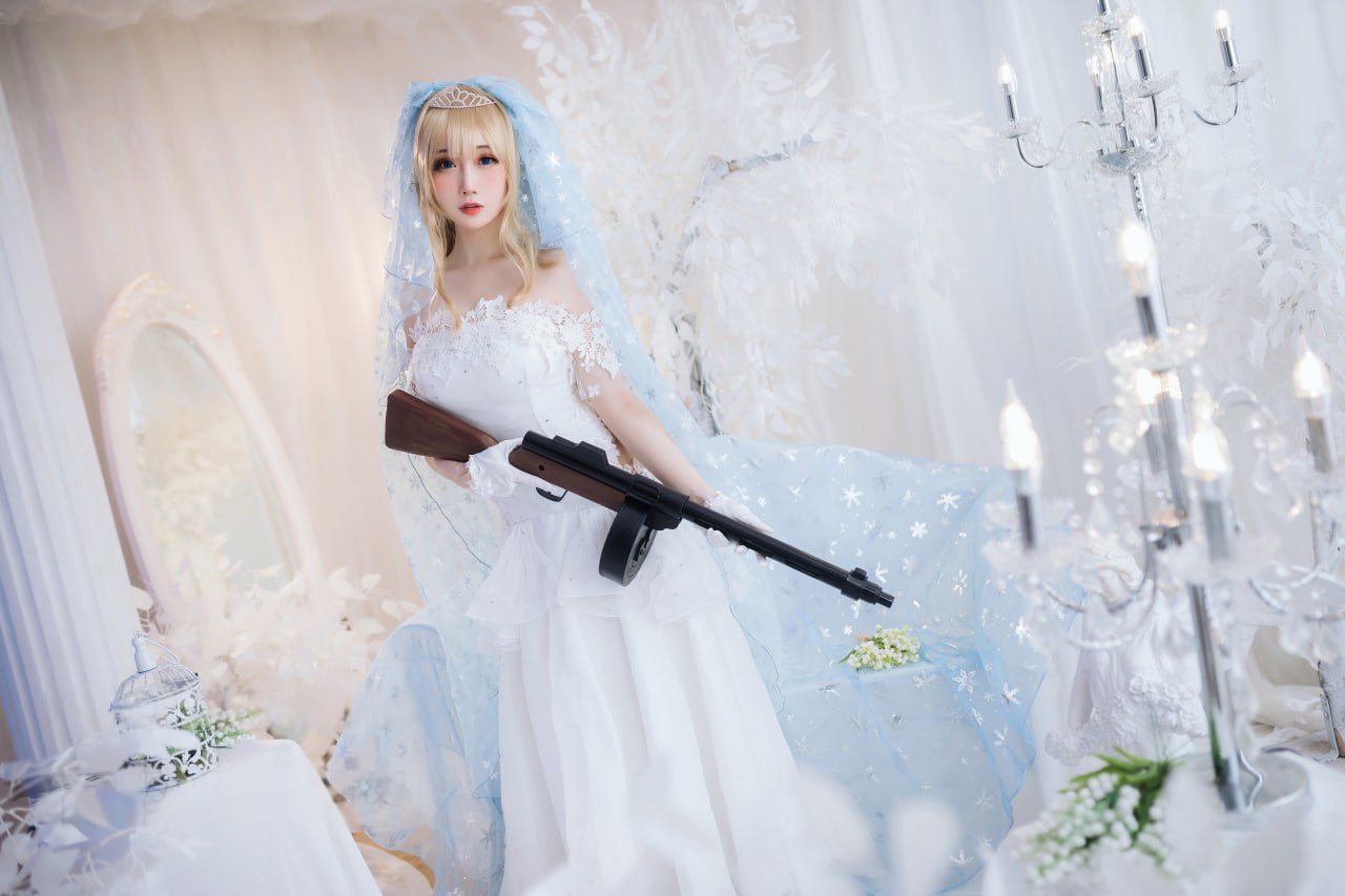 焖焖碳 - 索米 婚纱 少女前线63P