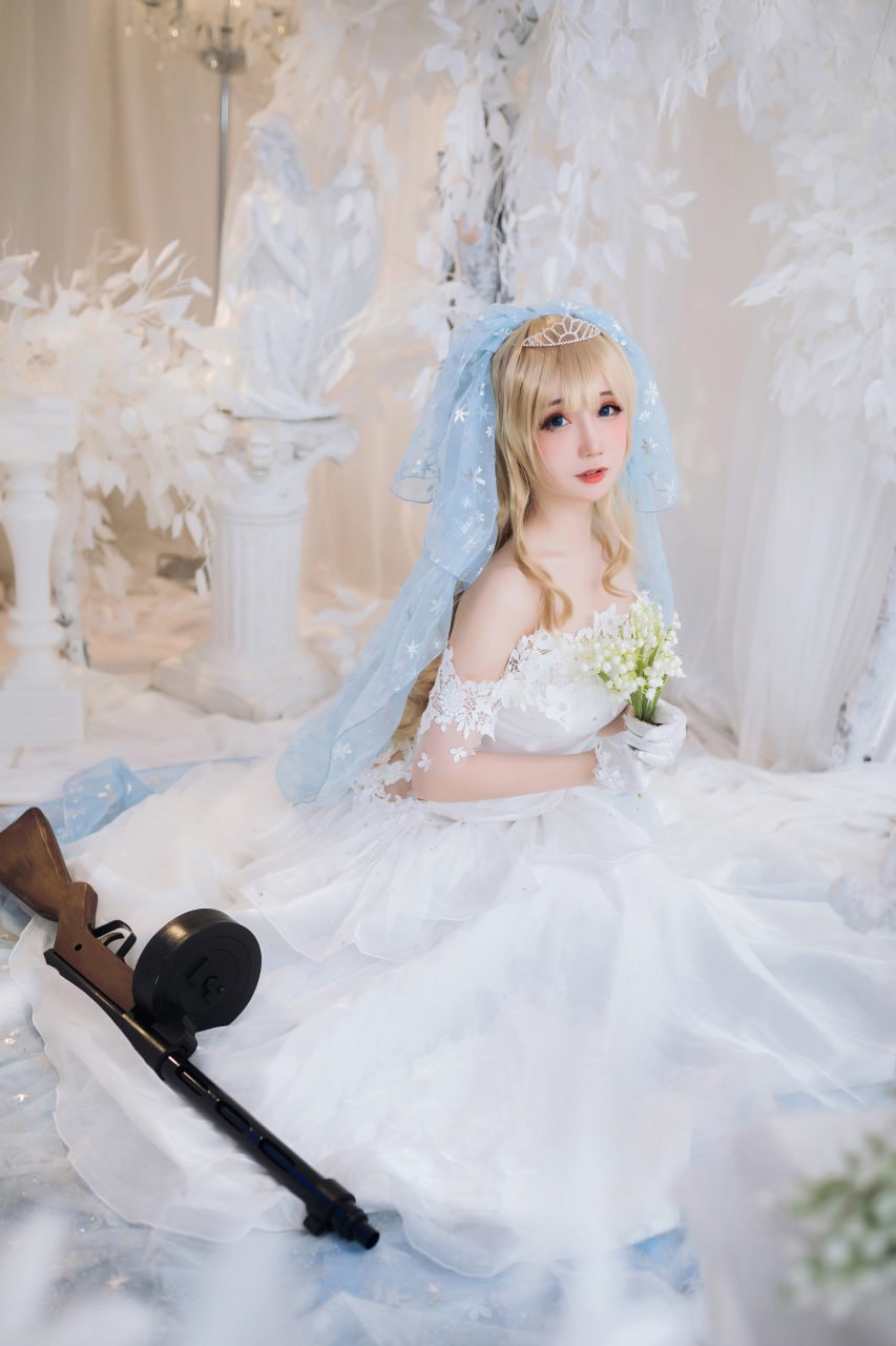 焖焖碳 - 索米 婚纱 少女前线63P