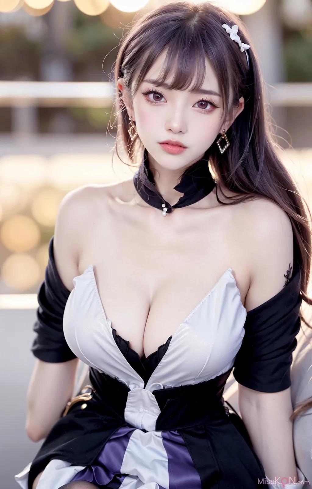 AI Generated Pseudo-Realistic Art Style Vol. 216 Keqing (175 photos)