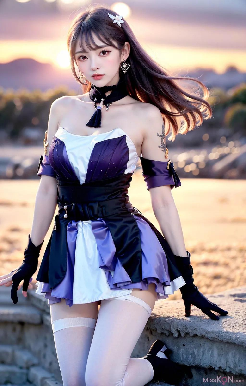 [AI Generated] 拟实画风 Vol.216 刻晴 (175 photos)