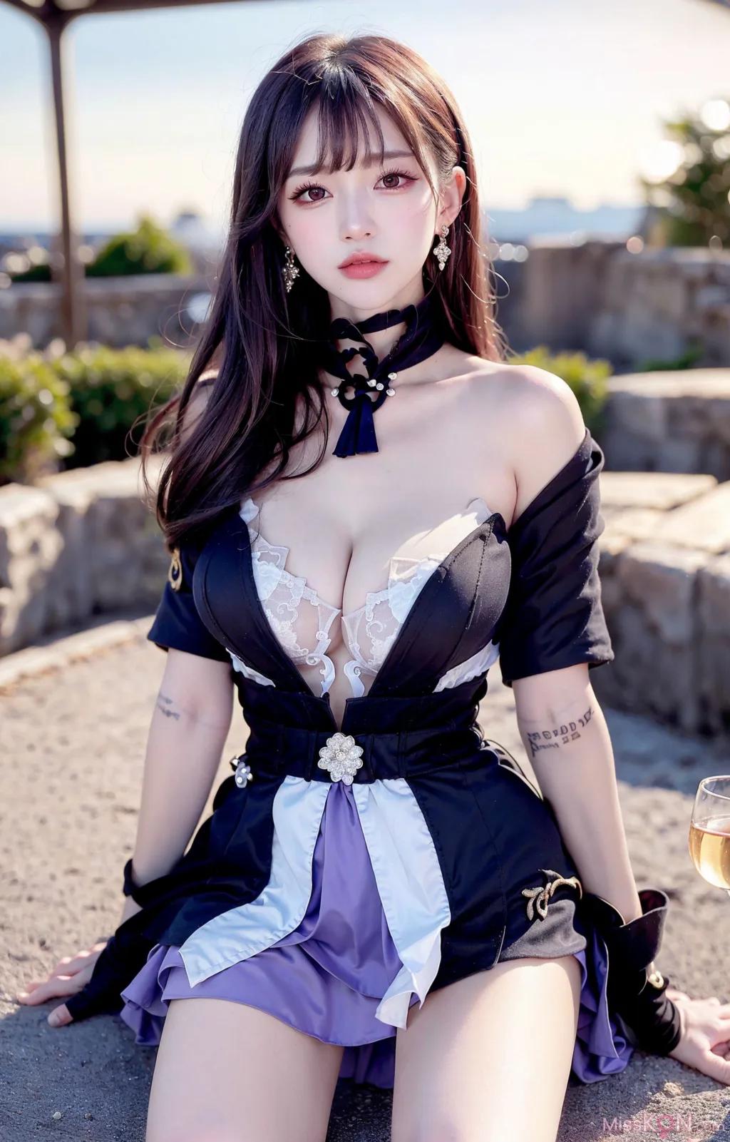 [AI Generated] 拟实画风 Vol.216 刻晴 (175 photos)