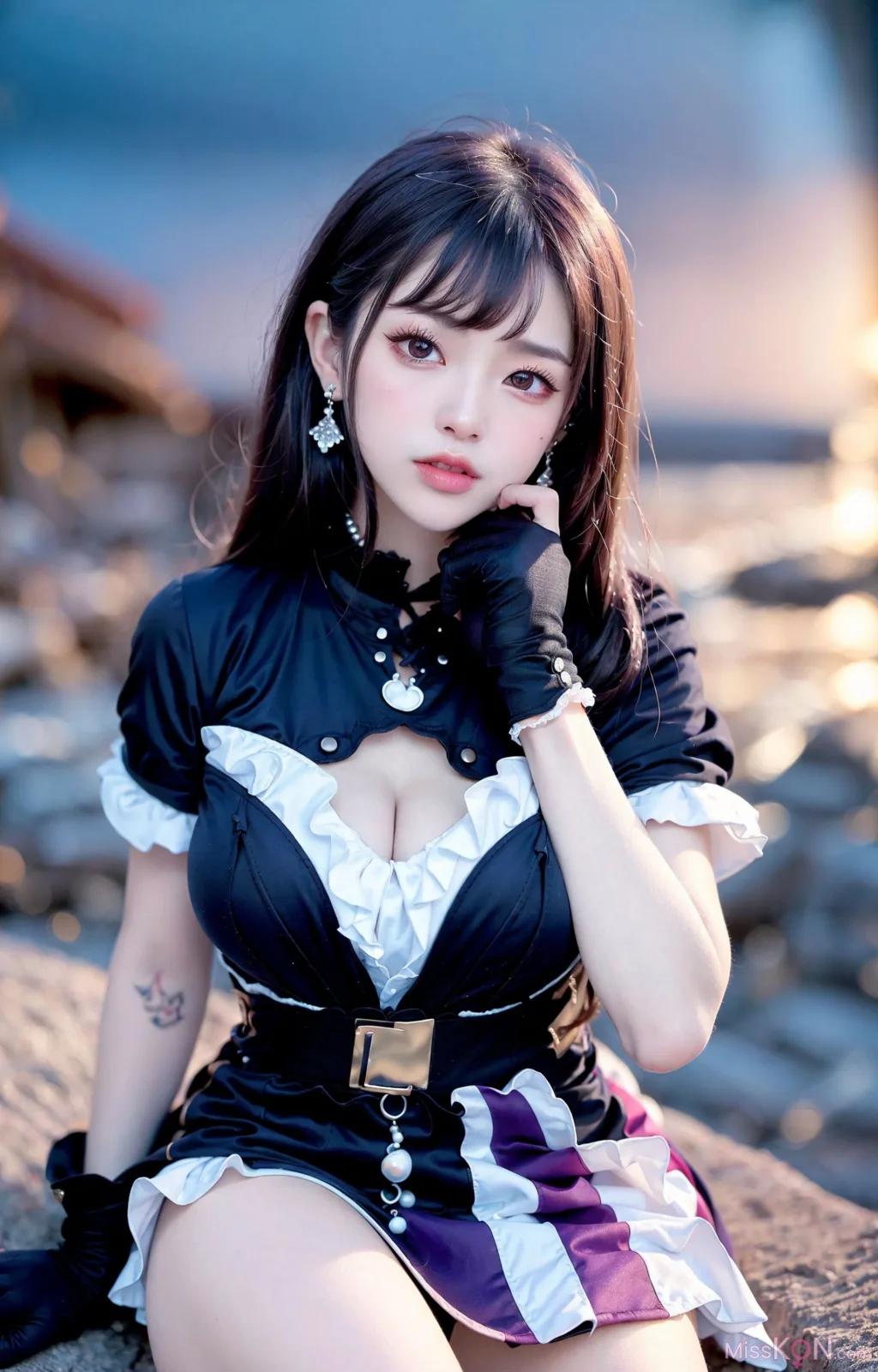 AI Generated Pseudo-Realistic Art Style Vol. 216 Keqing (175 photos)