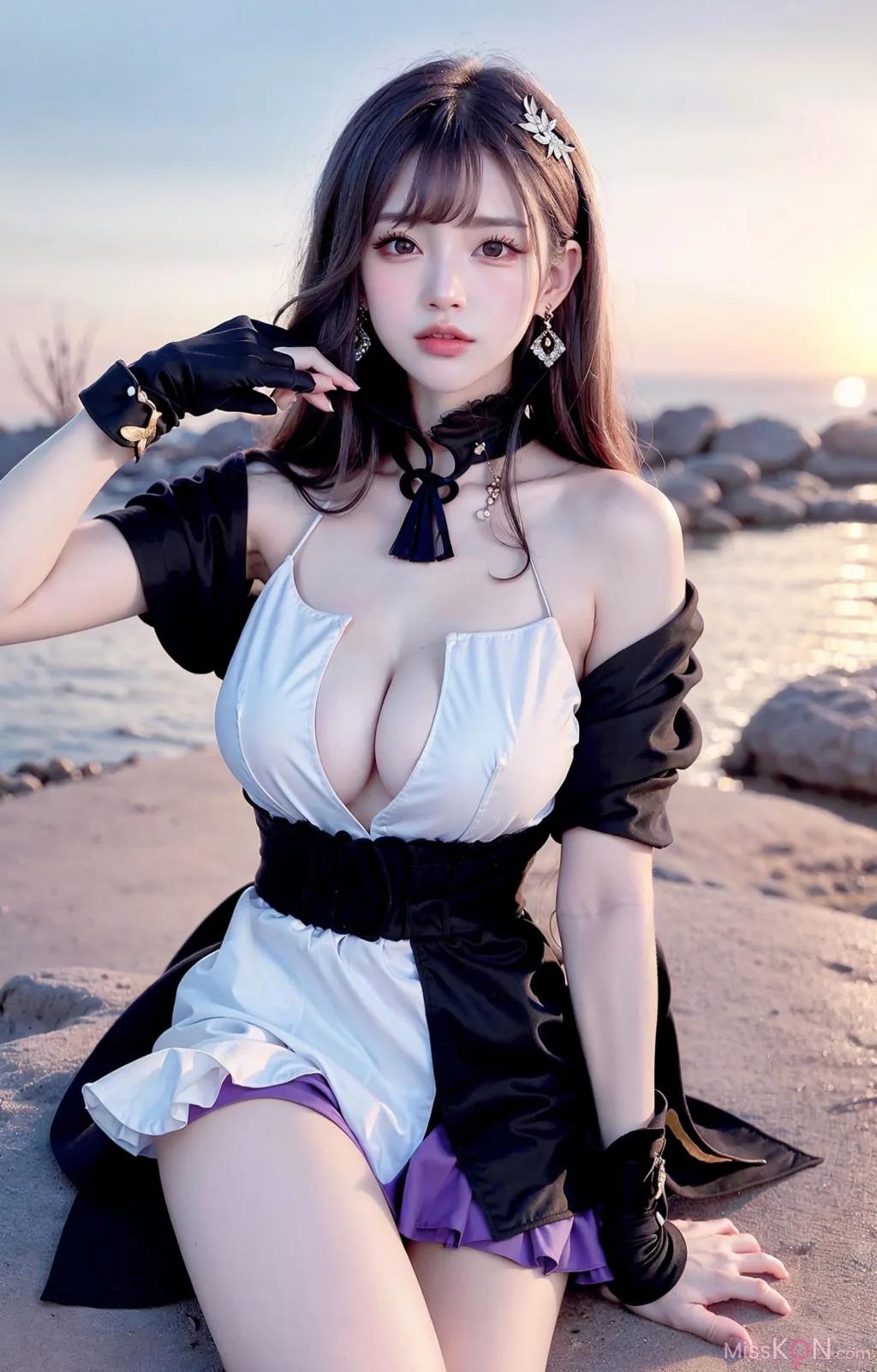 AI Generated Pseudo-Realistic Art Style Vol. 216 Keqing (175 photos)