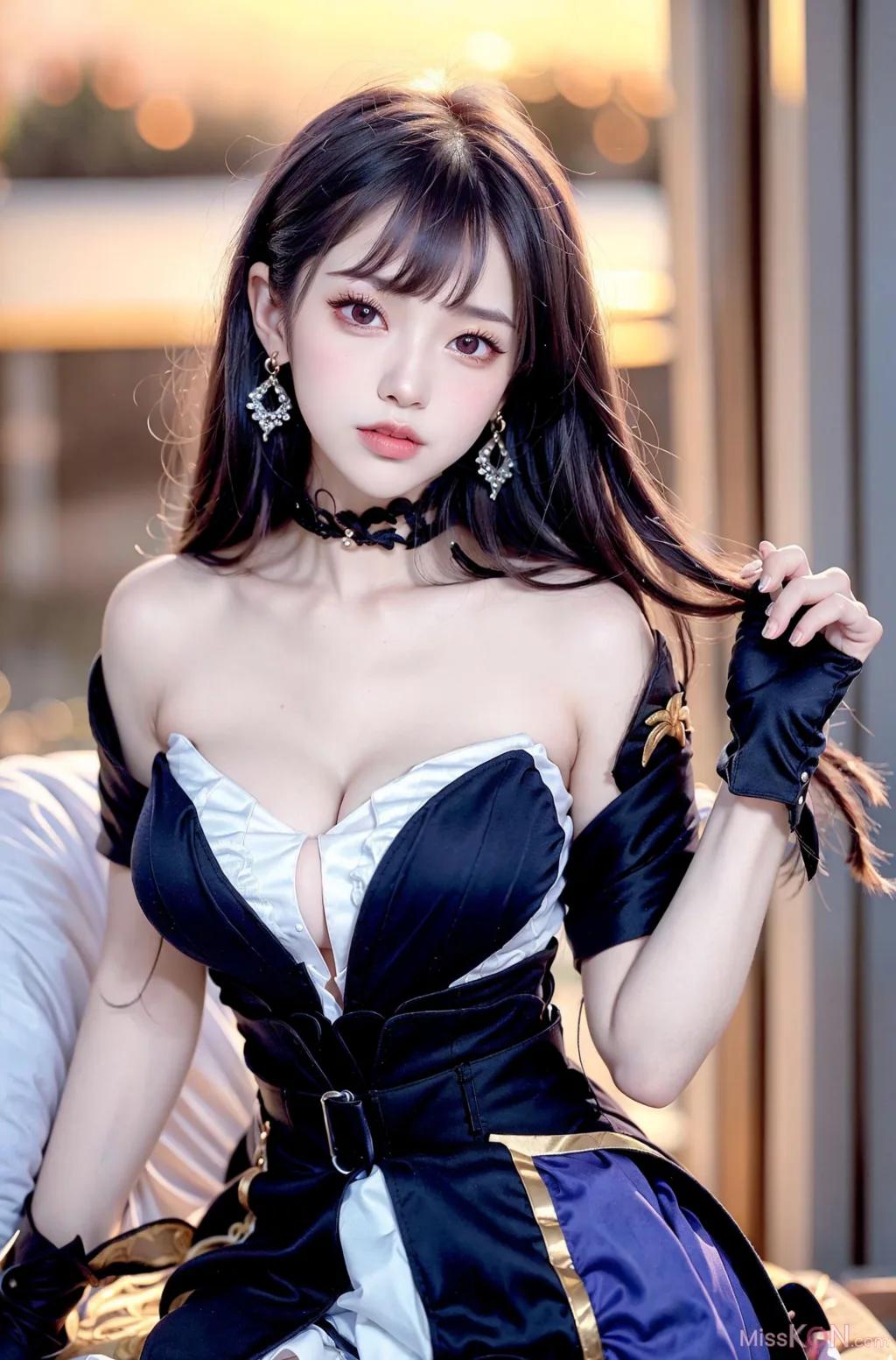 AI Generated Pseudo-Realistic Art Style Vol. 216 Keqing (175 photos)