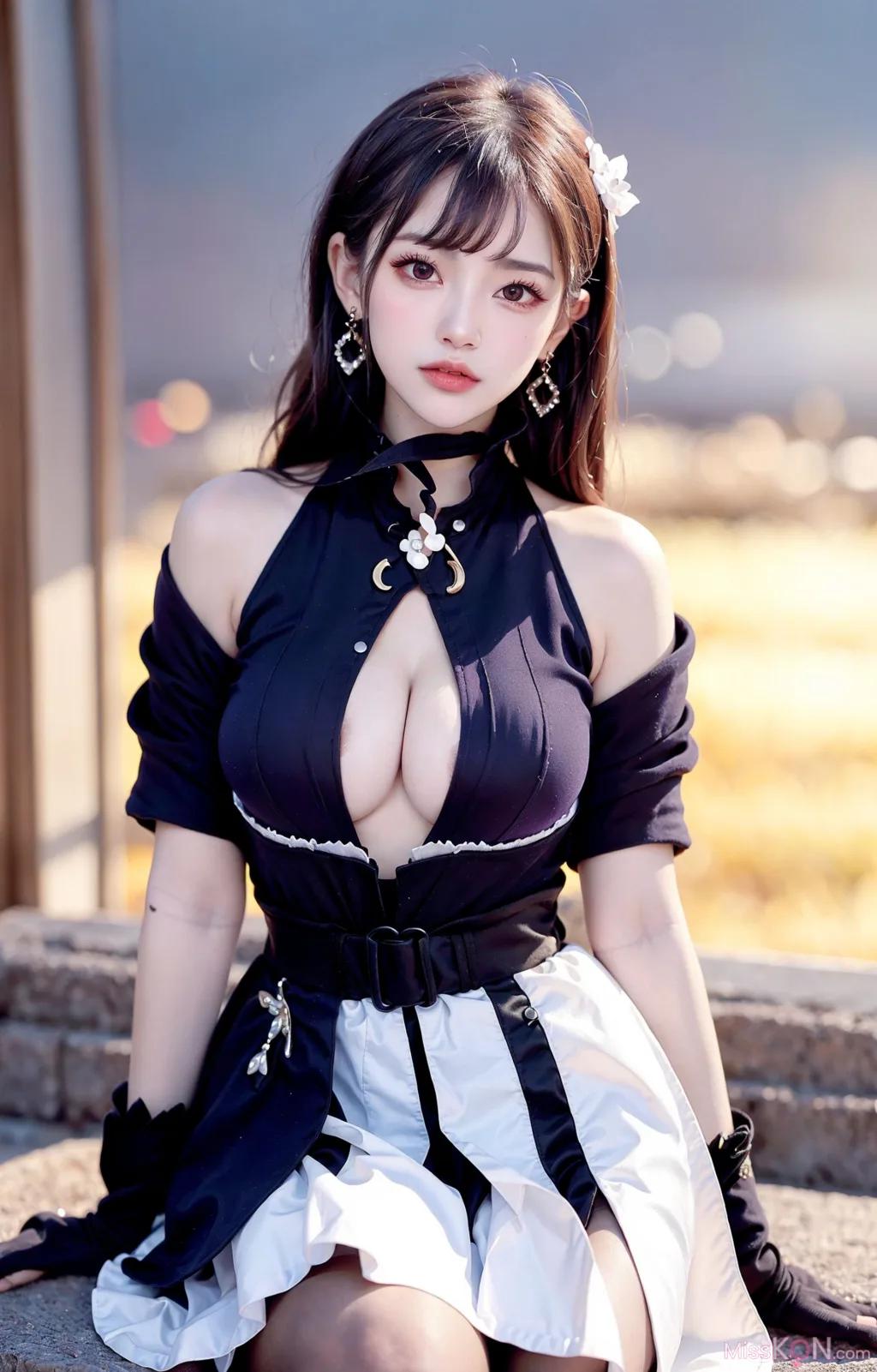 AI Generated Pseudo-Realistic Art Style Vol. 216 Keqing (175 photos)
