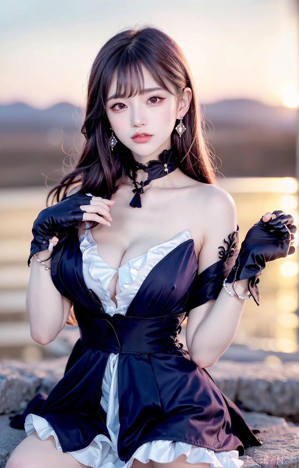 AI 生成] 擬實畫風 Vol.216 刻晴 (175 張照片)