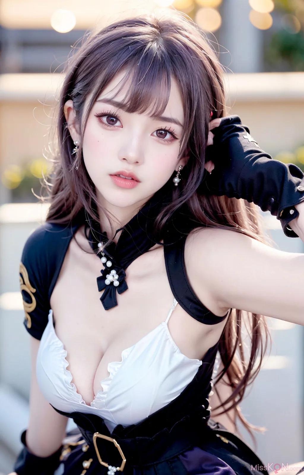 AI 生成] 擬實畫風 Vol.216 刻晴 (175 張照片)