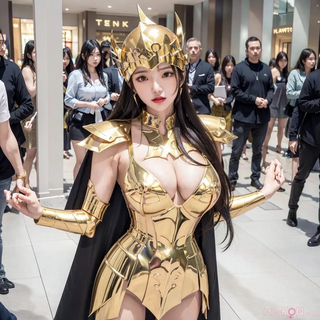 AI Generated] Simulated Realistic Art Style Vol.222: Saint Seiya (79 photos)