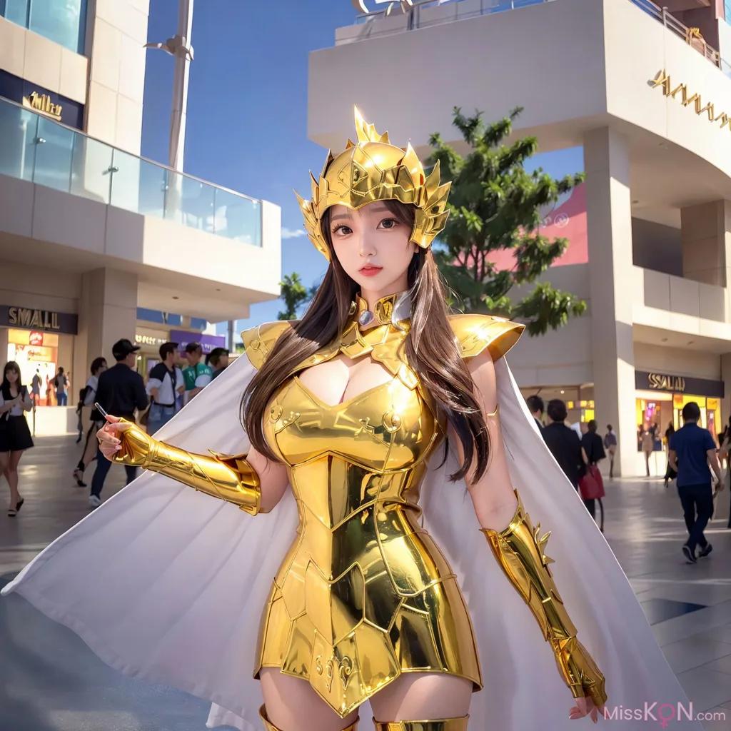 AI Generated] Simulated Realistic Art Style Vol.222: Saint Seiya (79 photos)