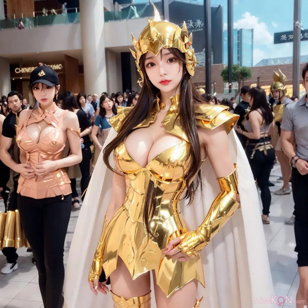 AI Generated] Simulated Realistic Art Style Vol.222: Saint Seiya (79 photos)