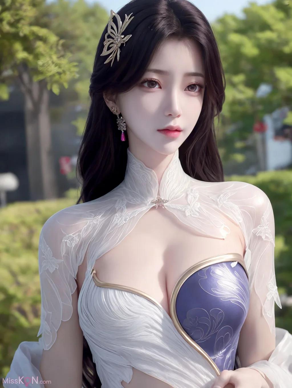AI ที่สร้าง] สไตล์วาดภาพเสมือนจริง Vol.227: สาวคอสเพลย์ (160 ภาพ)