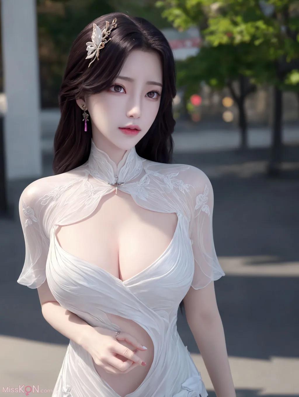 AI ที่สร้าง] สไตล์วาดภาพเสมือนจริง Vol.227: สาวคอสเพลย์ (160 ภาพ)