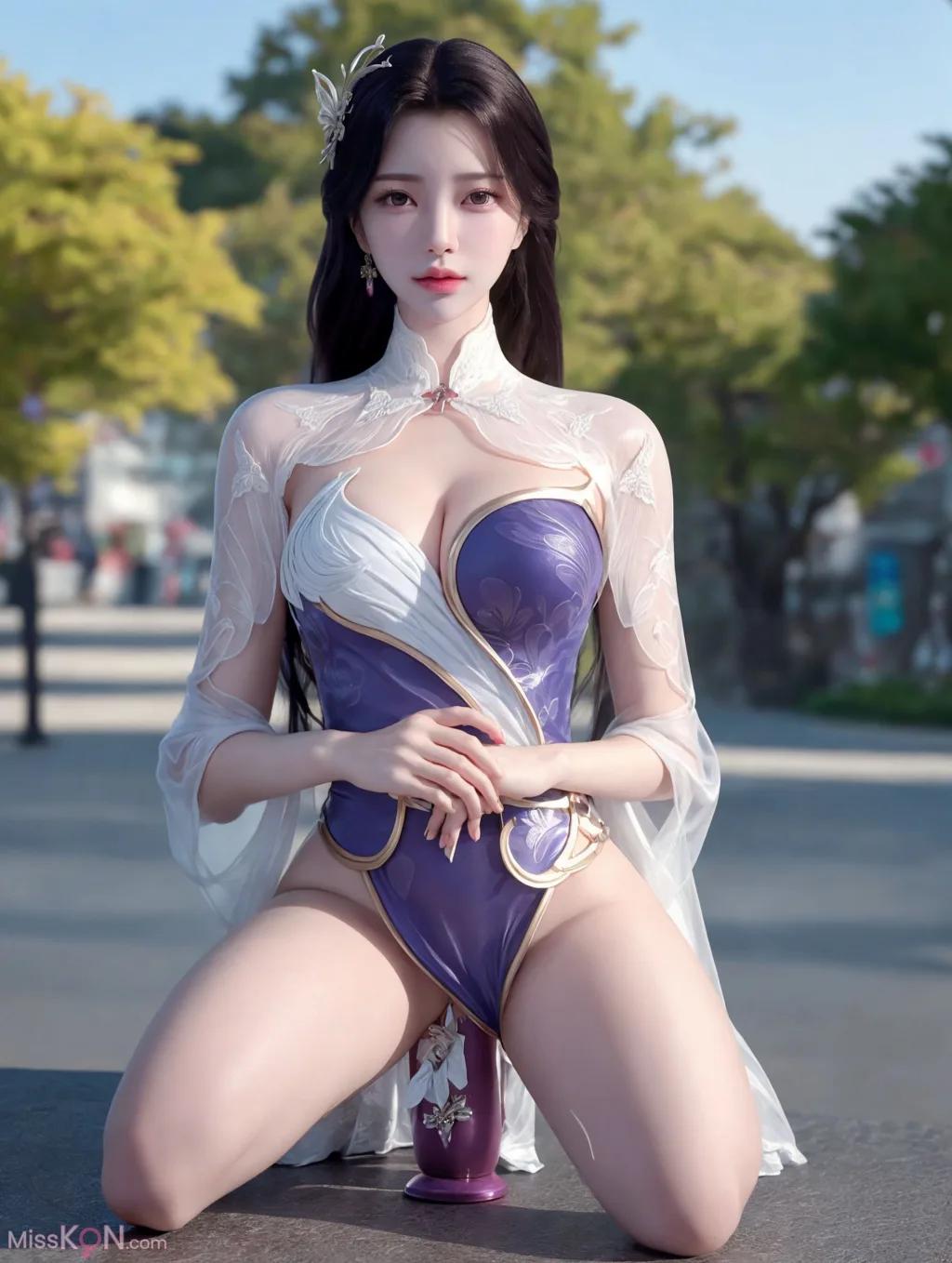 AI 생성] 현실적 화풍 Vol.227: 코스프레 걸 (160장)