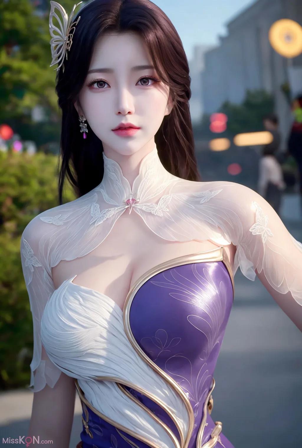 AI 생성] 현실적 화풍 Vol.227: 코스프레 걸 (160장)