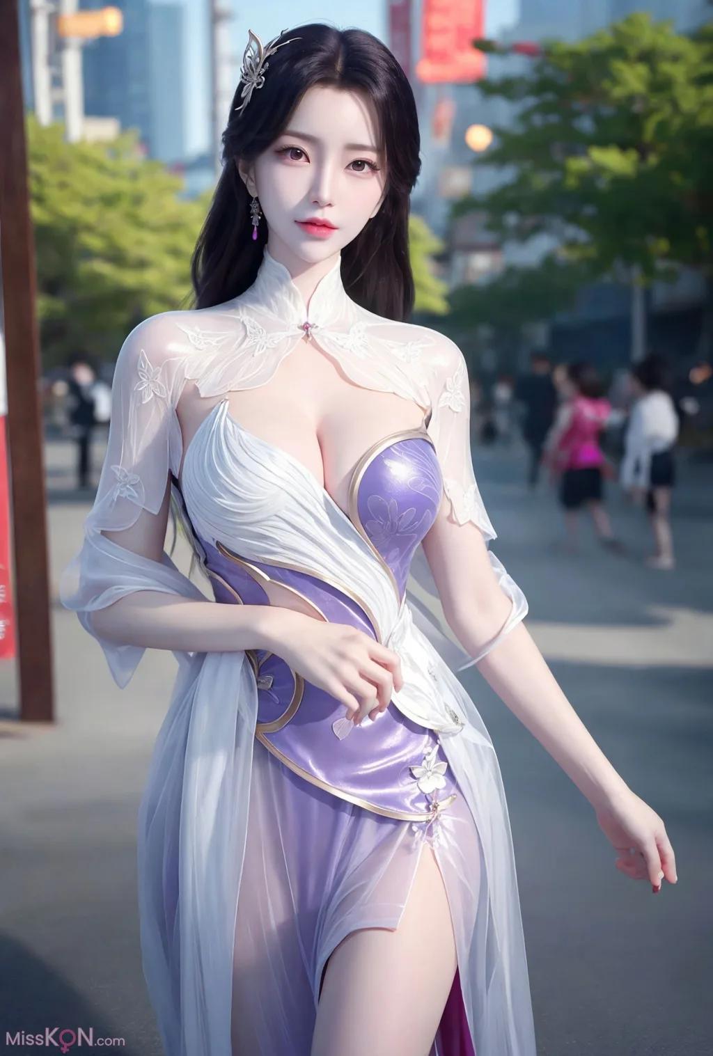 AI 생성] 현실적 화풍 Vol.227: 코스프레 걸 (160장)
